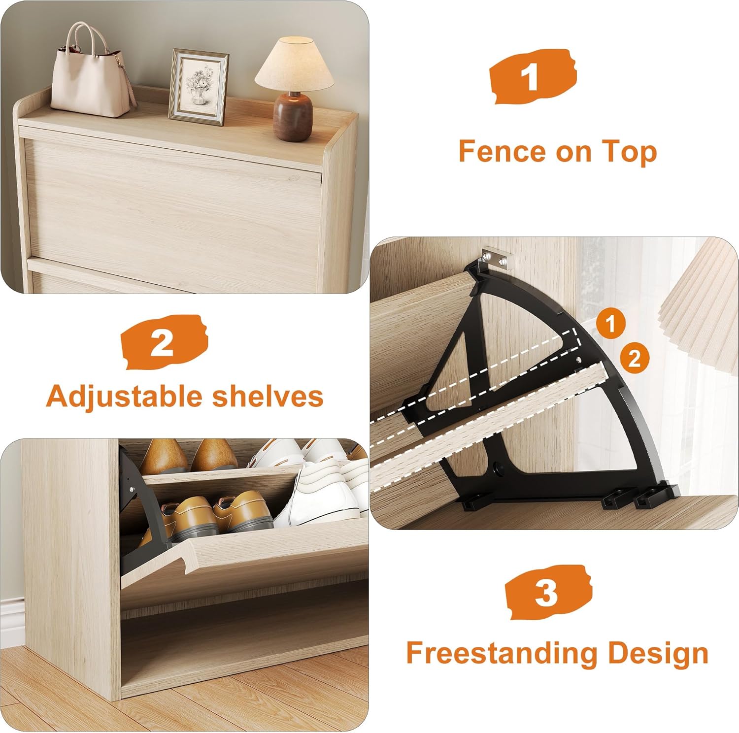 WhizMax MIE-PHO-15G05VKS Shoe-Racks - View #8