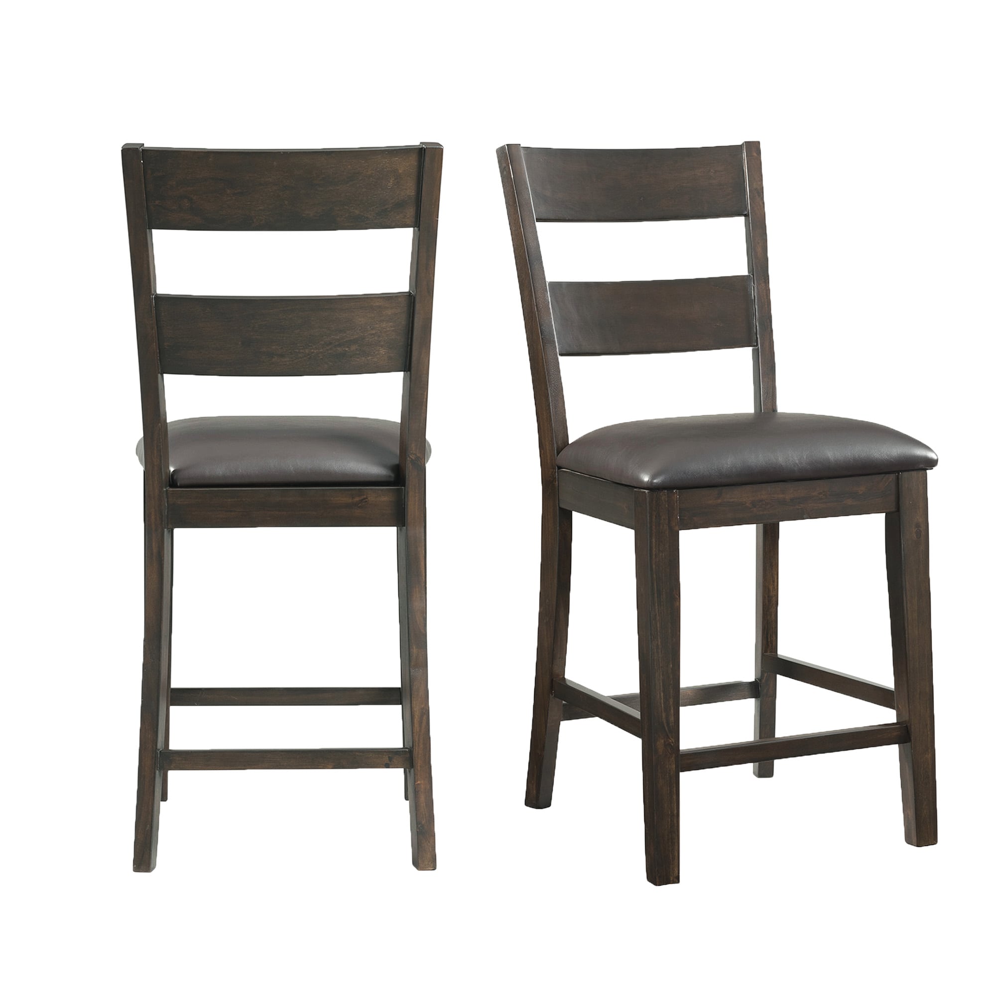 Picket House Furnishings DMG100CSC Set of 2 Faux Leather Upholstered Dining Side Chair (Composite Frame)
