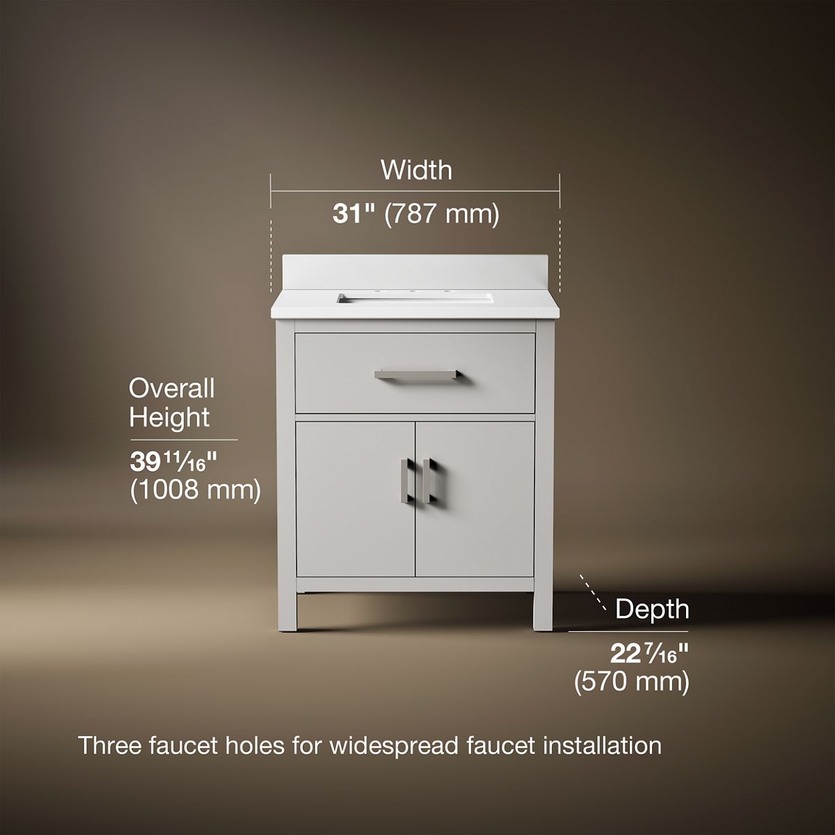 KOHLER 40638-BD1-AGA Bath-Vanity-Combo - View #3