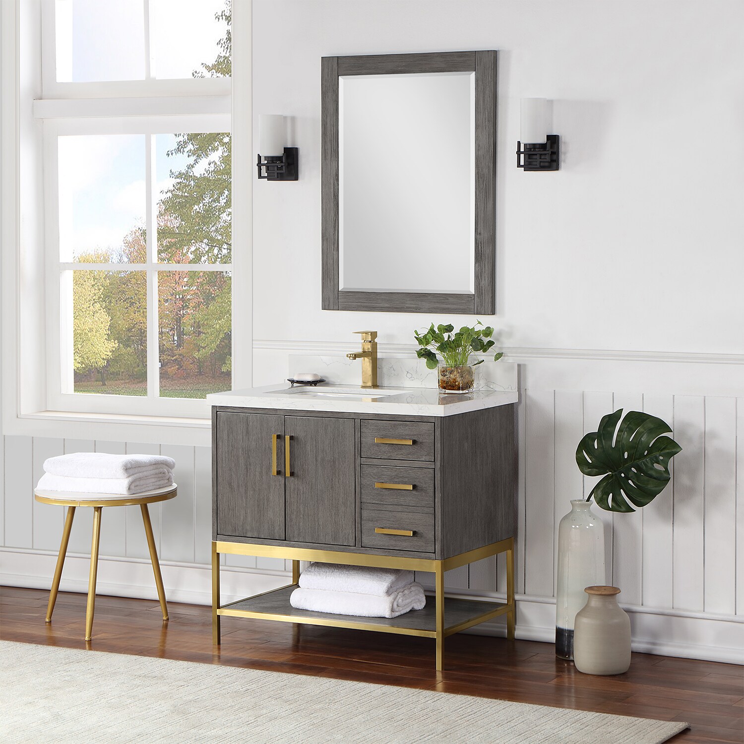 Altair 546036-CR-GW Bath-Vanity-Combo - View #6