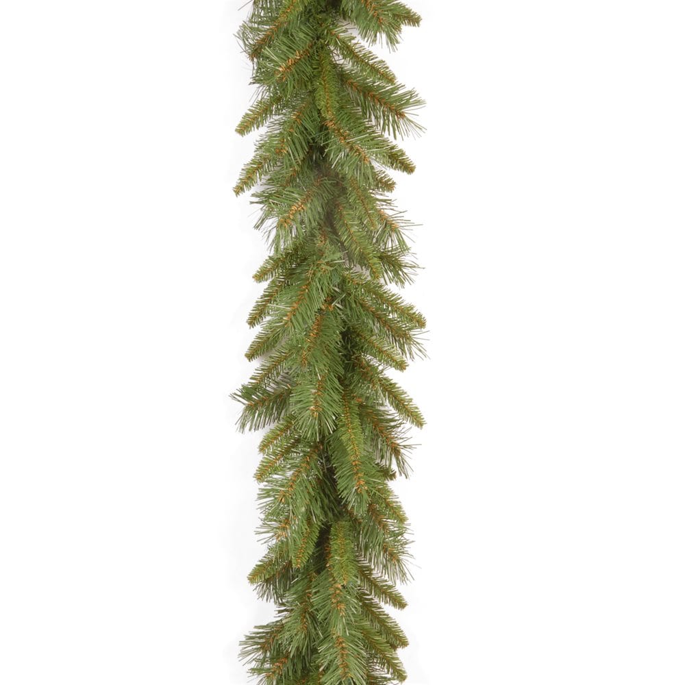 National Tree Company Outdoor Electrical Outlet 9-ft Fir Artificial ...