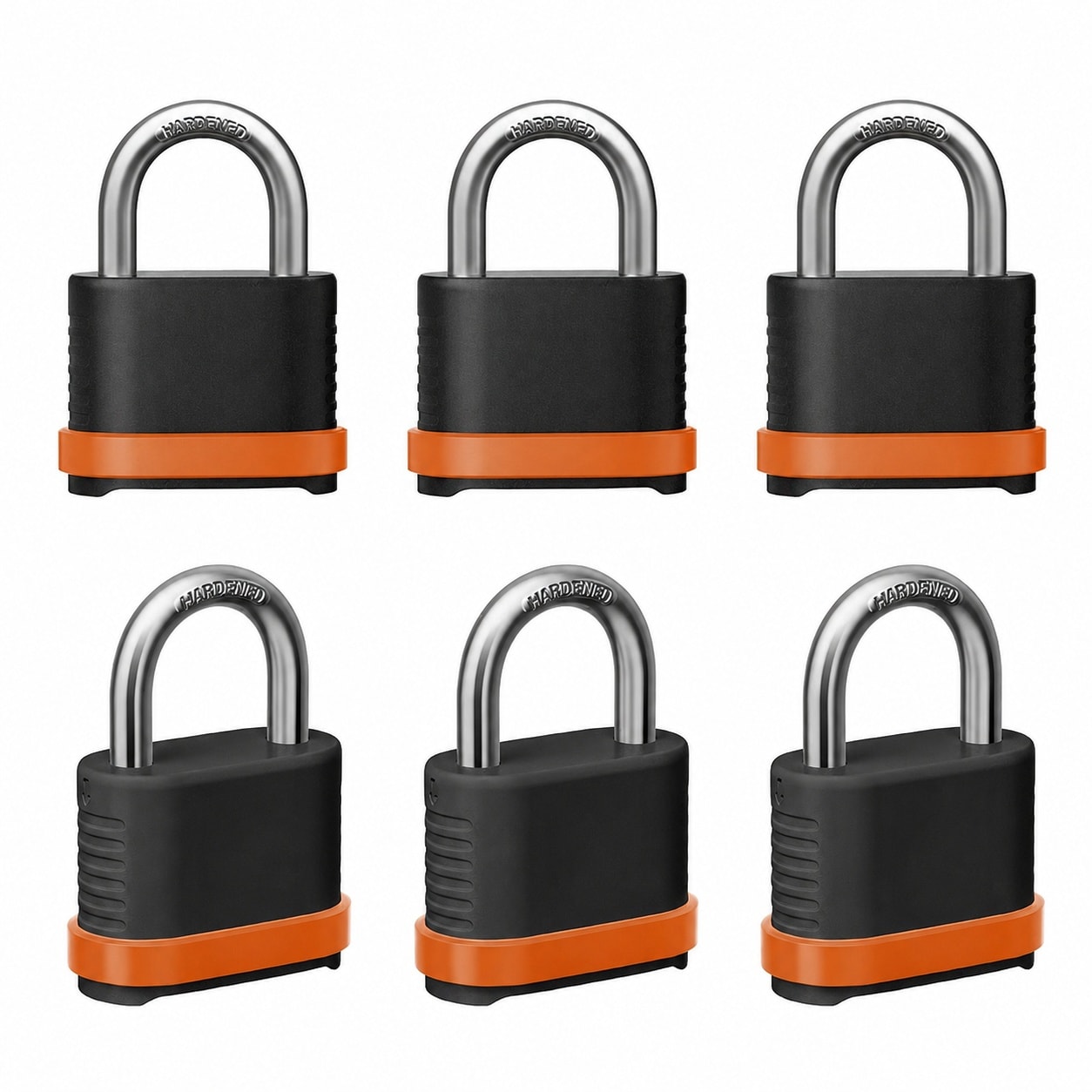 CYIKE  4 Digit Combination Lock Heavy Duty Weatherproof Outdoor Padlock for Shed Fence Gate Hasp Storage Unit Hardened Steel Shackle Security 6