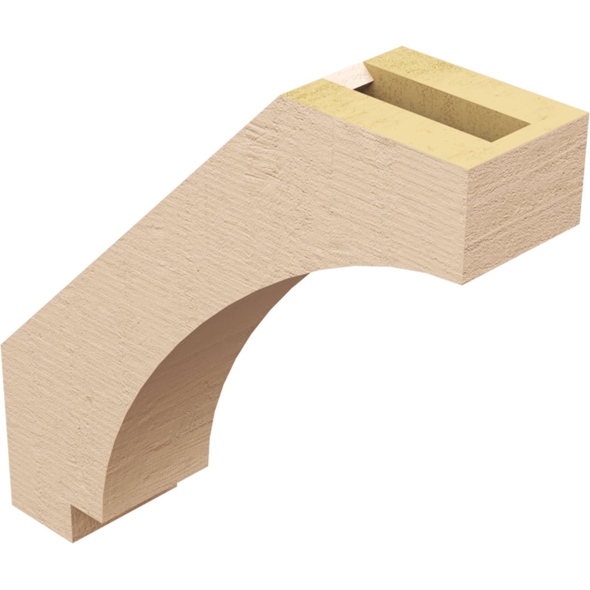 Ekena Millwork BRCUR03X12X12IMPRCPR braces - View #6