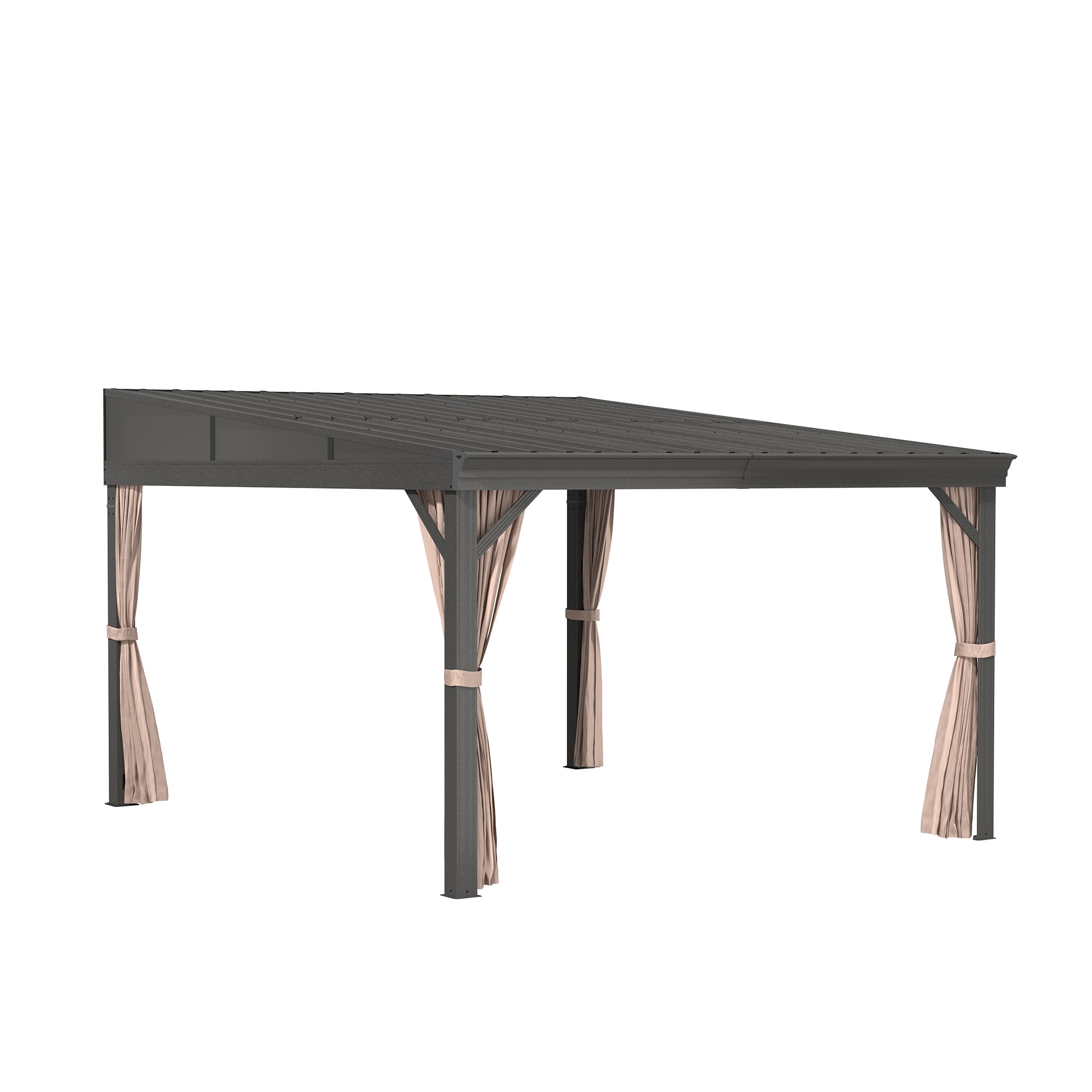 Clihome CL-06LYKQ1012B Wood-Resin-Gazebos - View #2