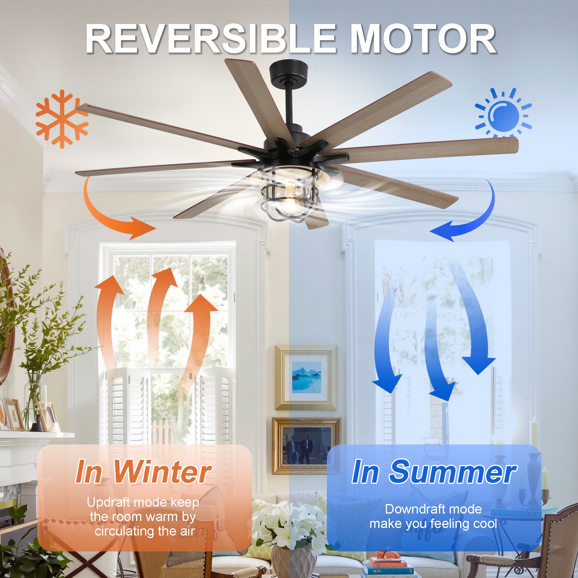Sunrinx MG9-CF-17 Ceiling-Fans - View #5