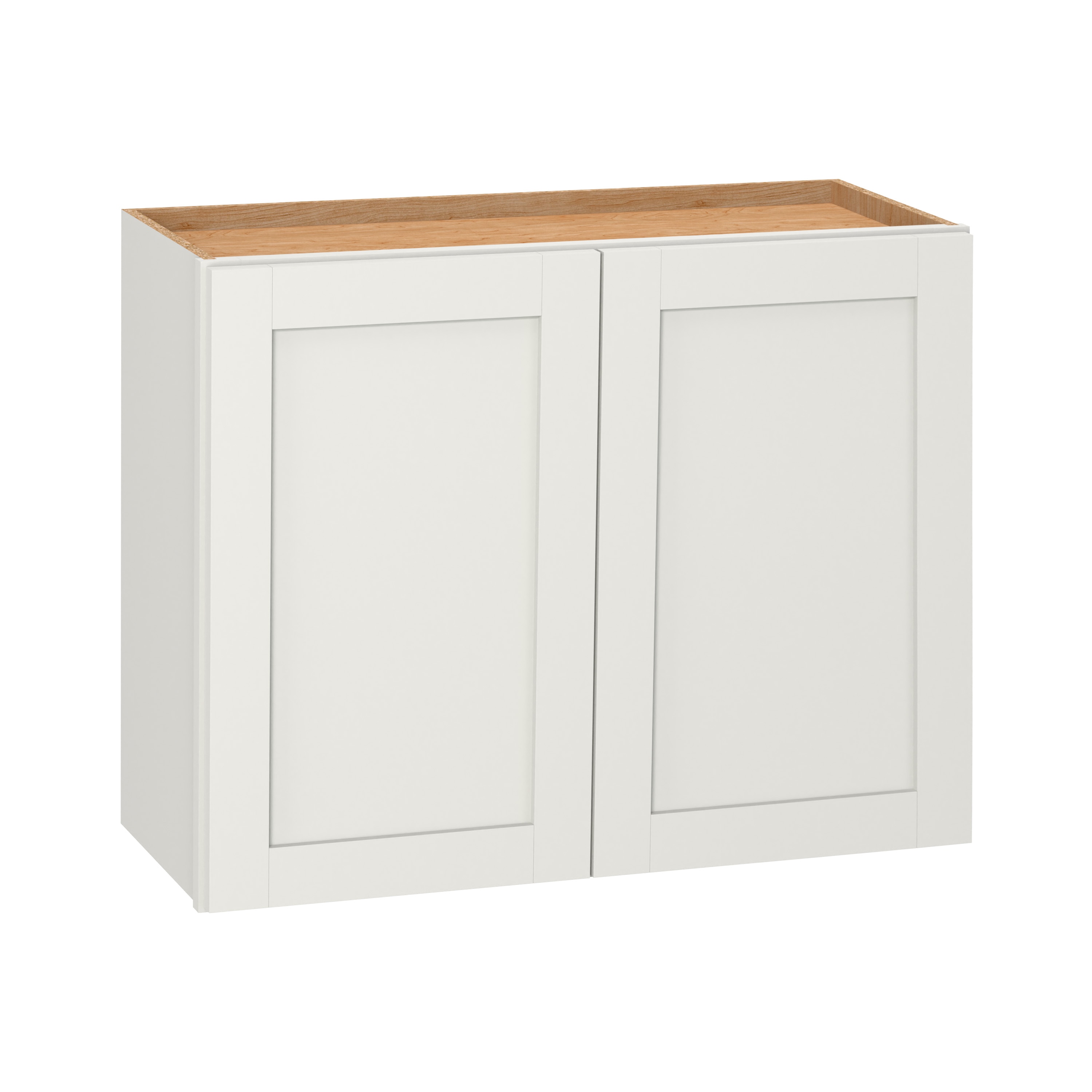 Diamond NOW G10 W3024B Arcadia 30-in W x 24-in H x 12-in D White Wall Fully assembled Cabinet (Recessed Panel Shaker)