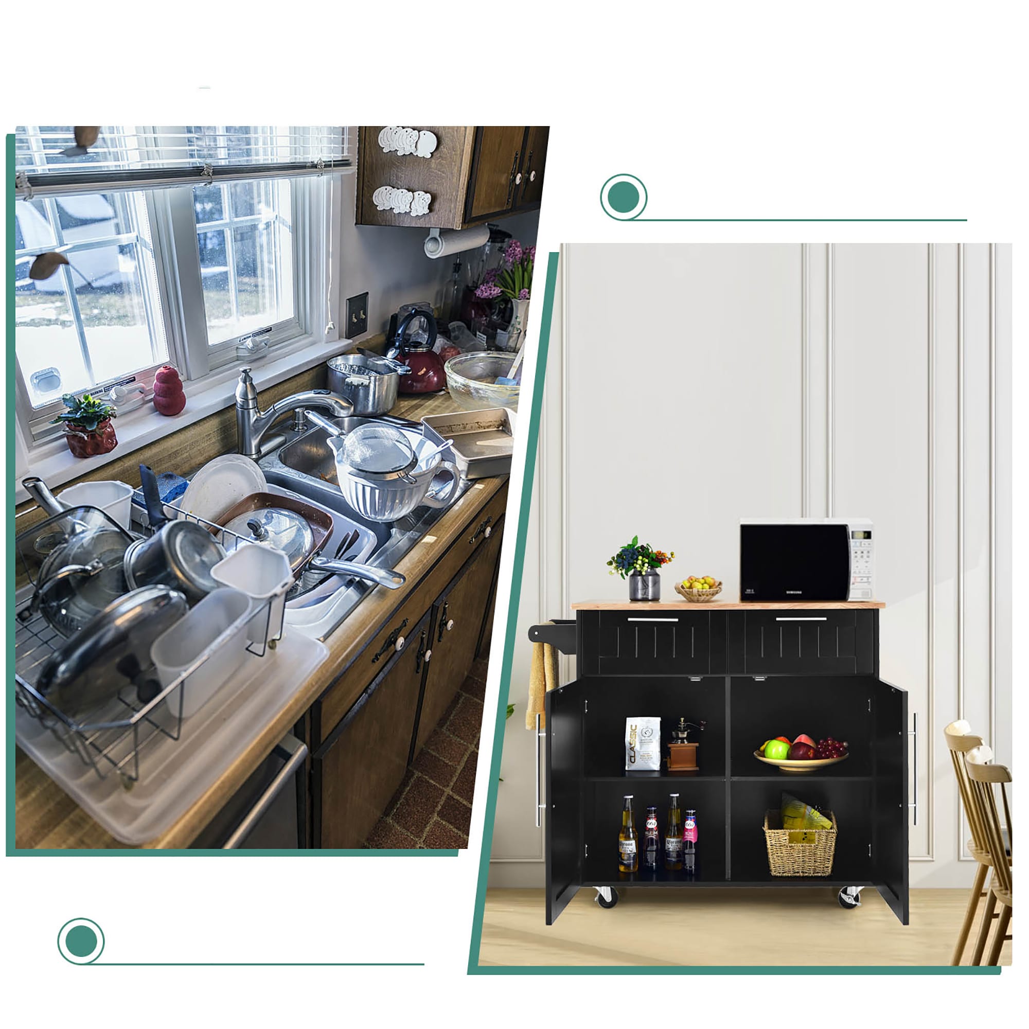 Goplus LWS00275 Kitchen-Furniture - View #5