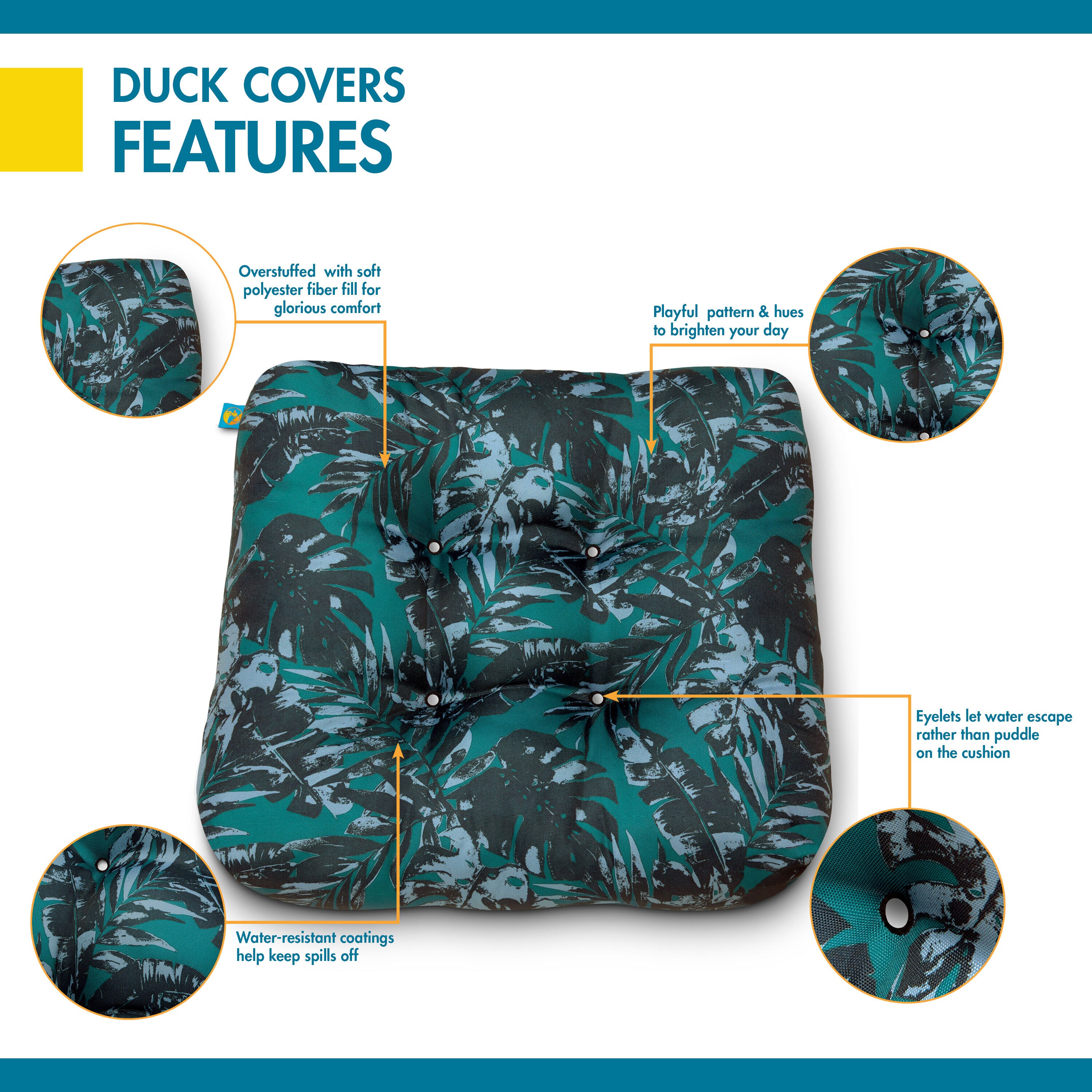 Duck Covers DCOFCH19195-2PK Patio-Furniture-Cushions - View #3