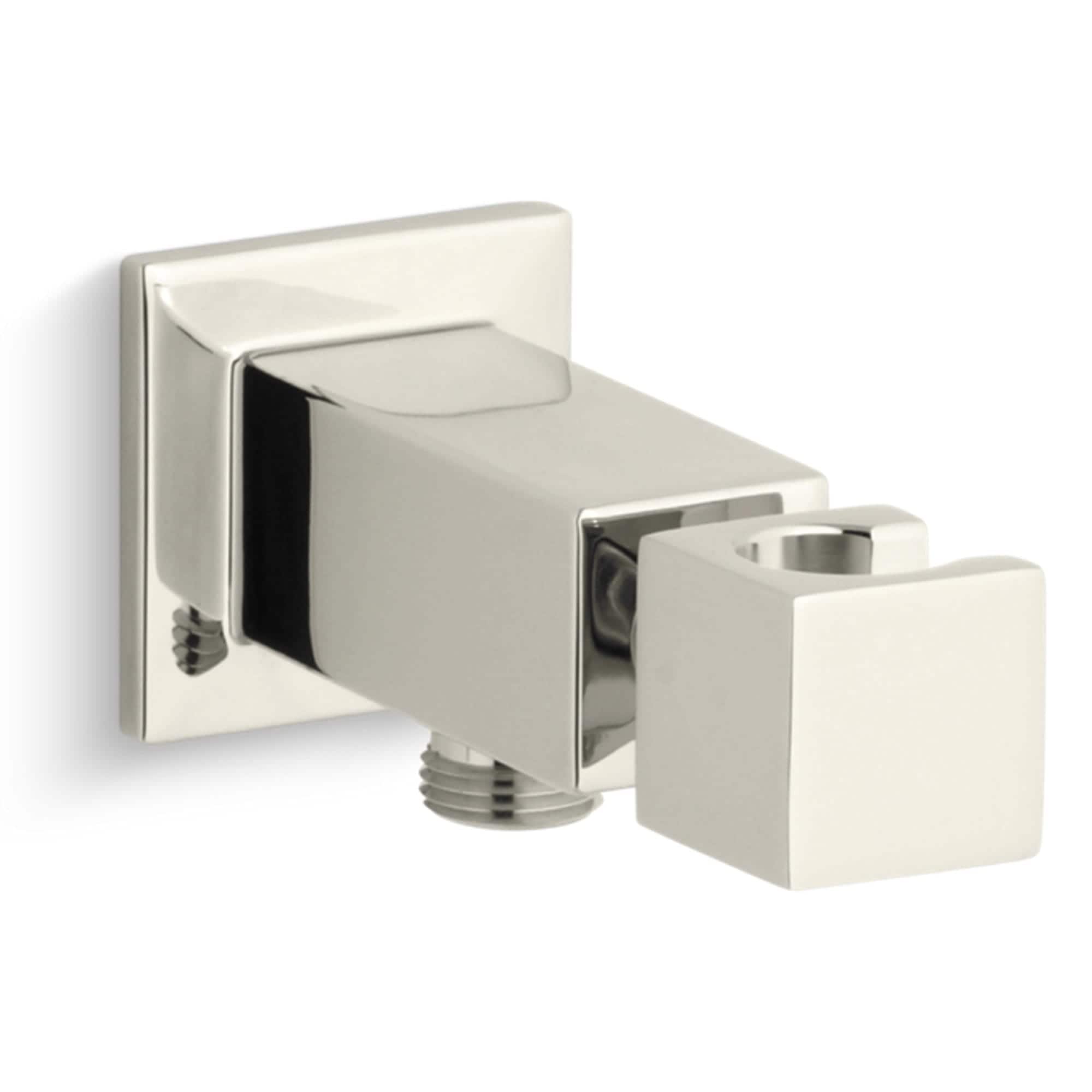 KOHLER 14791-SN Loure Vibrant Polished Nickel 5-in Universal Shower Hand shower holder