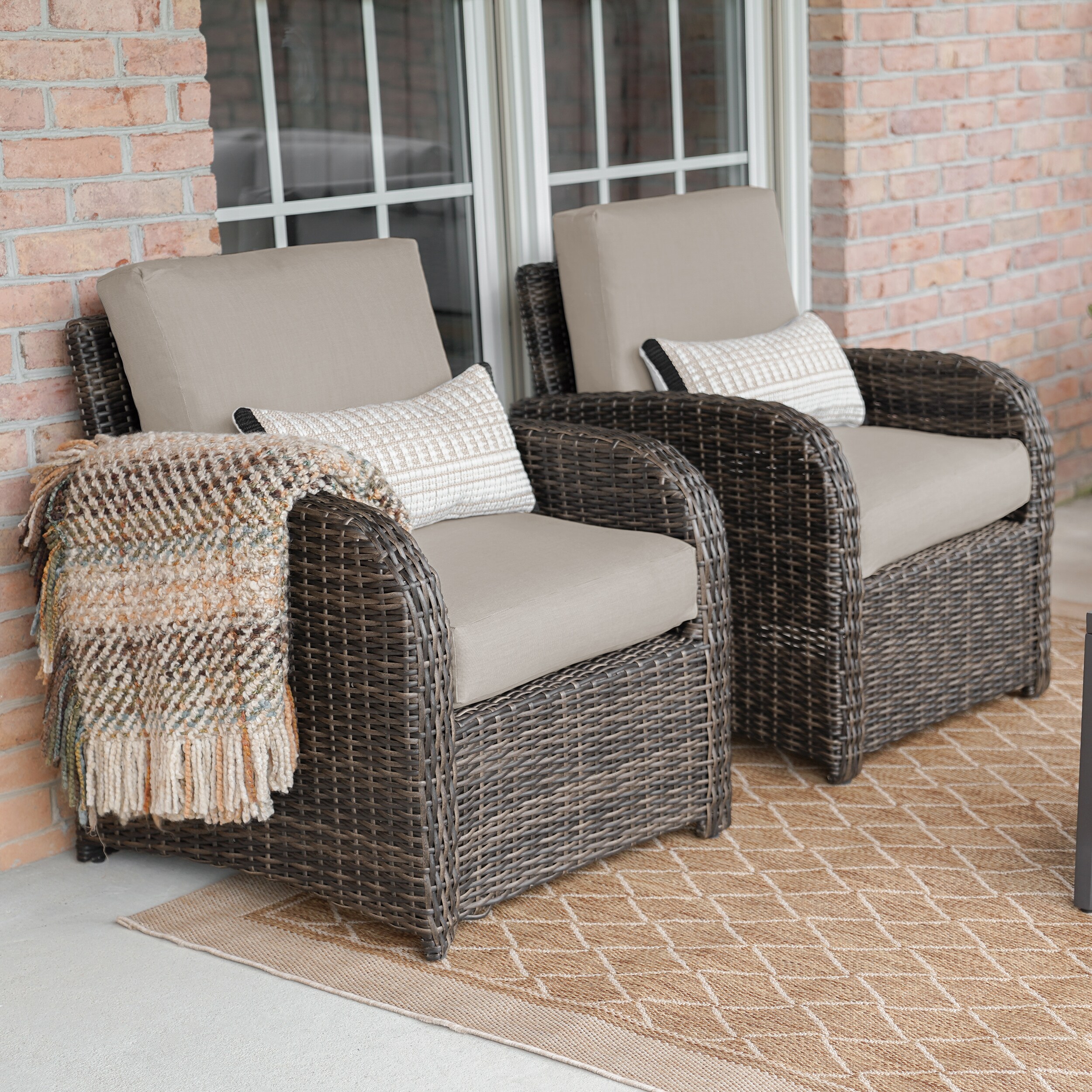 Leisure Made 673886-TAN Patio-Conversation-Sets - View #3
