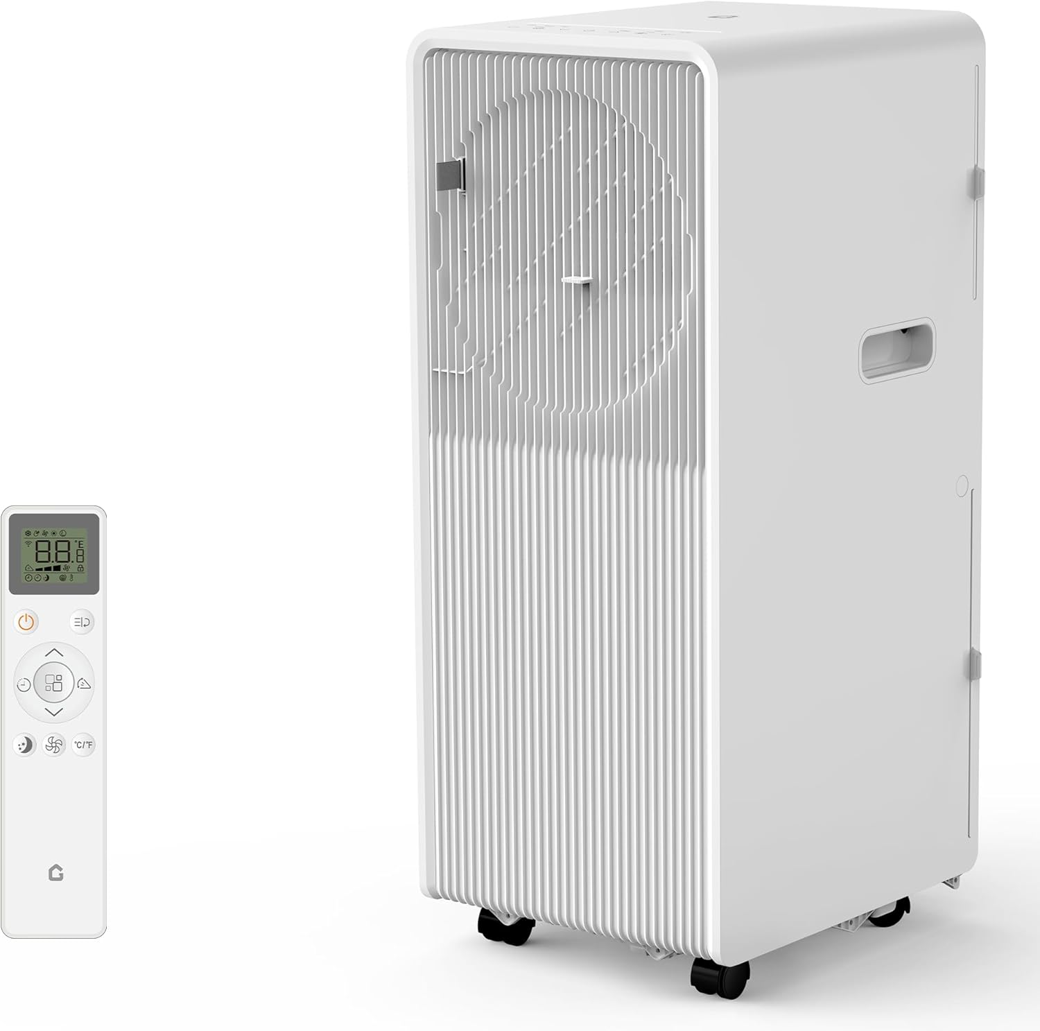 Qeetex LSAPHK335UJ9JW 8000 BTU Portable Air Conditioner with Dehumidifier and Quiet Operation for Rooms up to 350 Square Feet