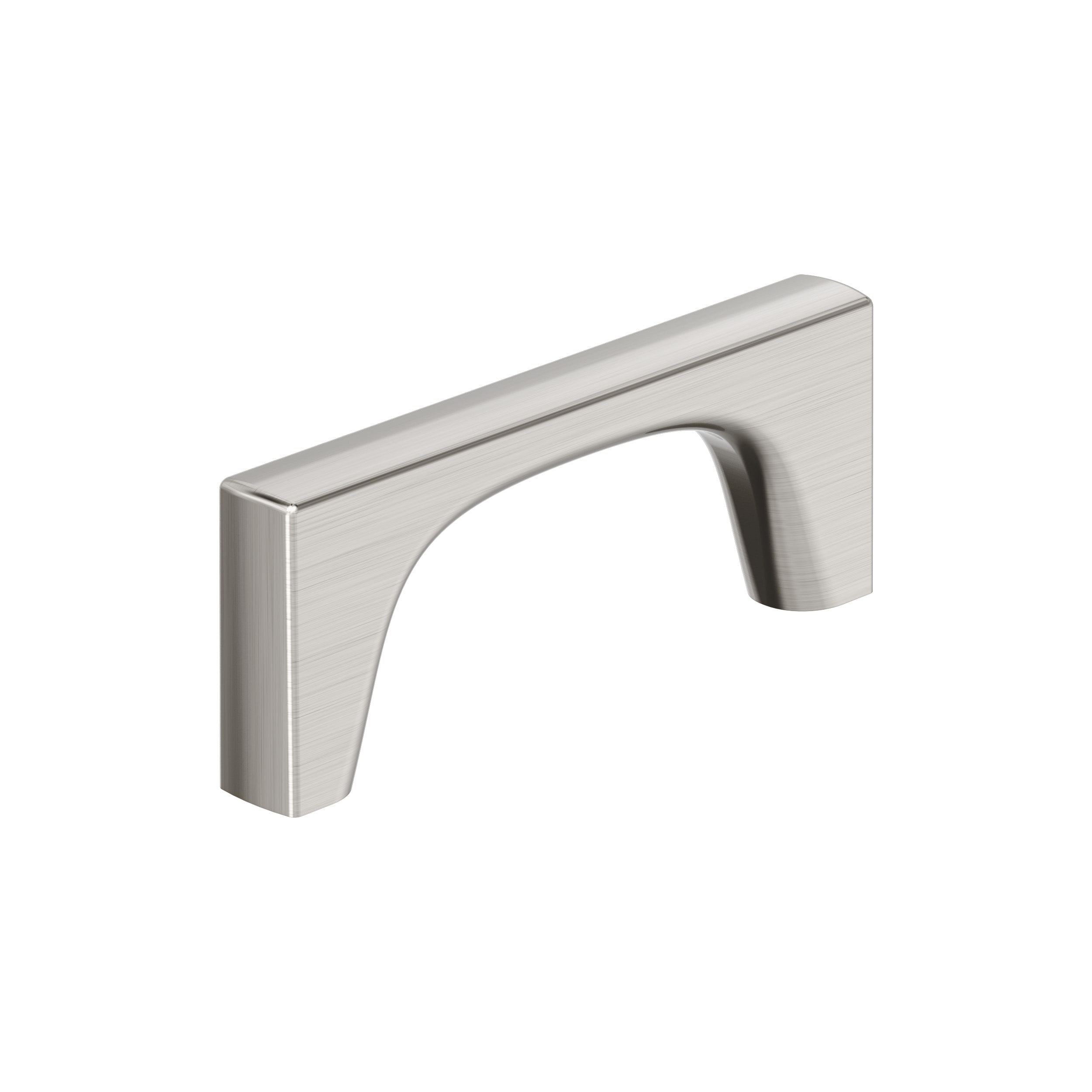 Amerock BP37422G10 Merced 3-in , 76mm Center to Center Satin Nickel Rectangular Bar