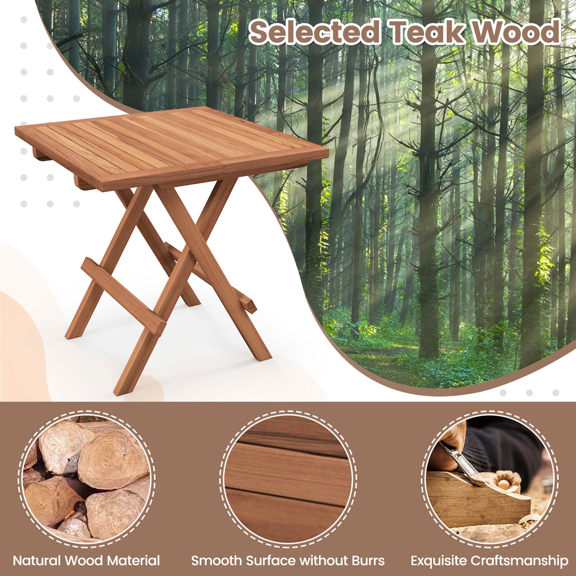 Costway LWS00145 Patio-Tables - View #6
