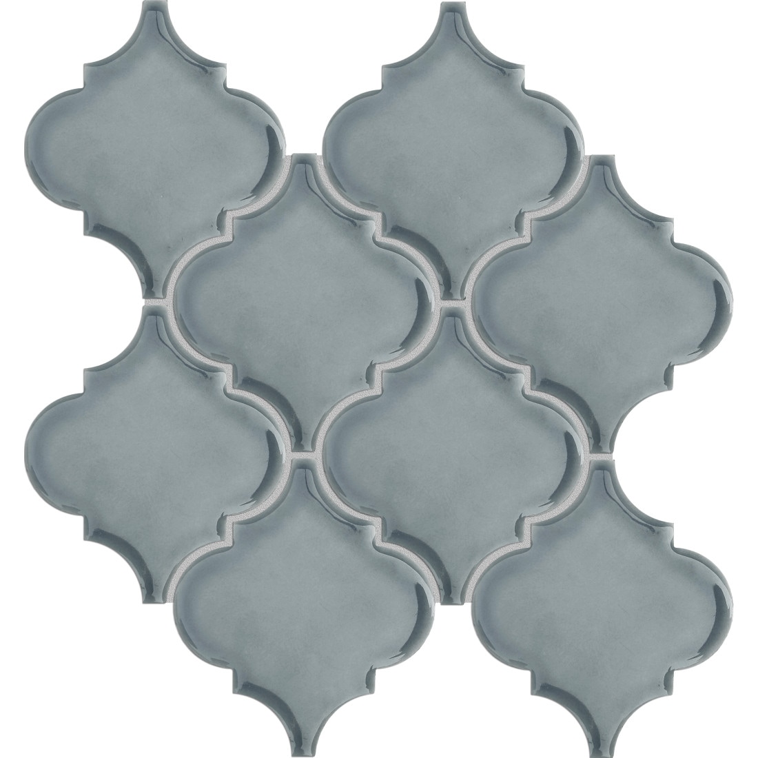 Emser Morocco Dove 10-in x 11-in Glossy Ceramic Lantern Patterned Tile ...