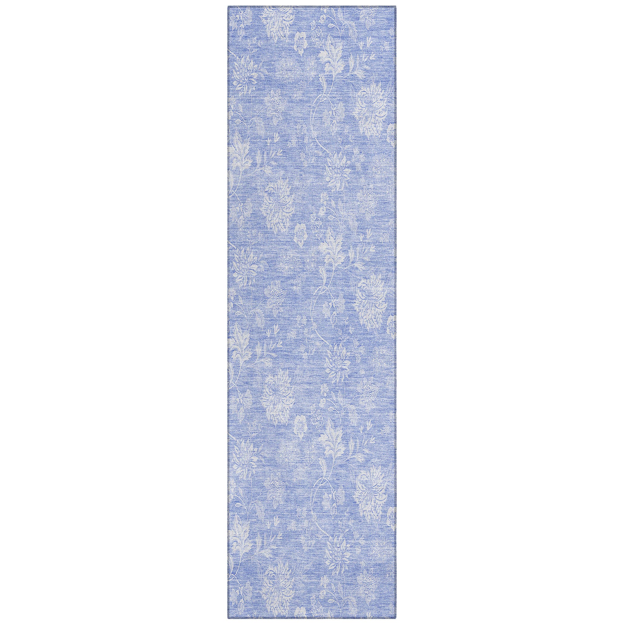 Addison Rugs ACN681SK2X8 Chantille ACN681SK 2 x 7 (ft) Polyester Sky Rectangular Indoor/Outdoor Geometric Machine washable Area rug