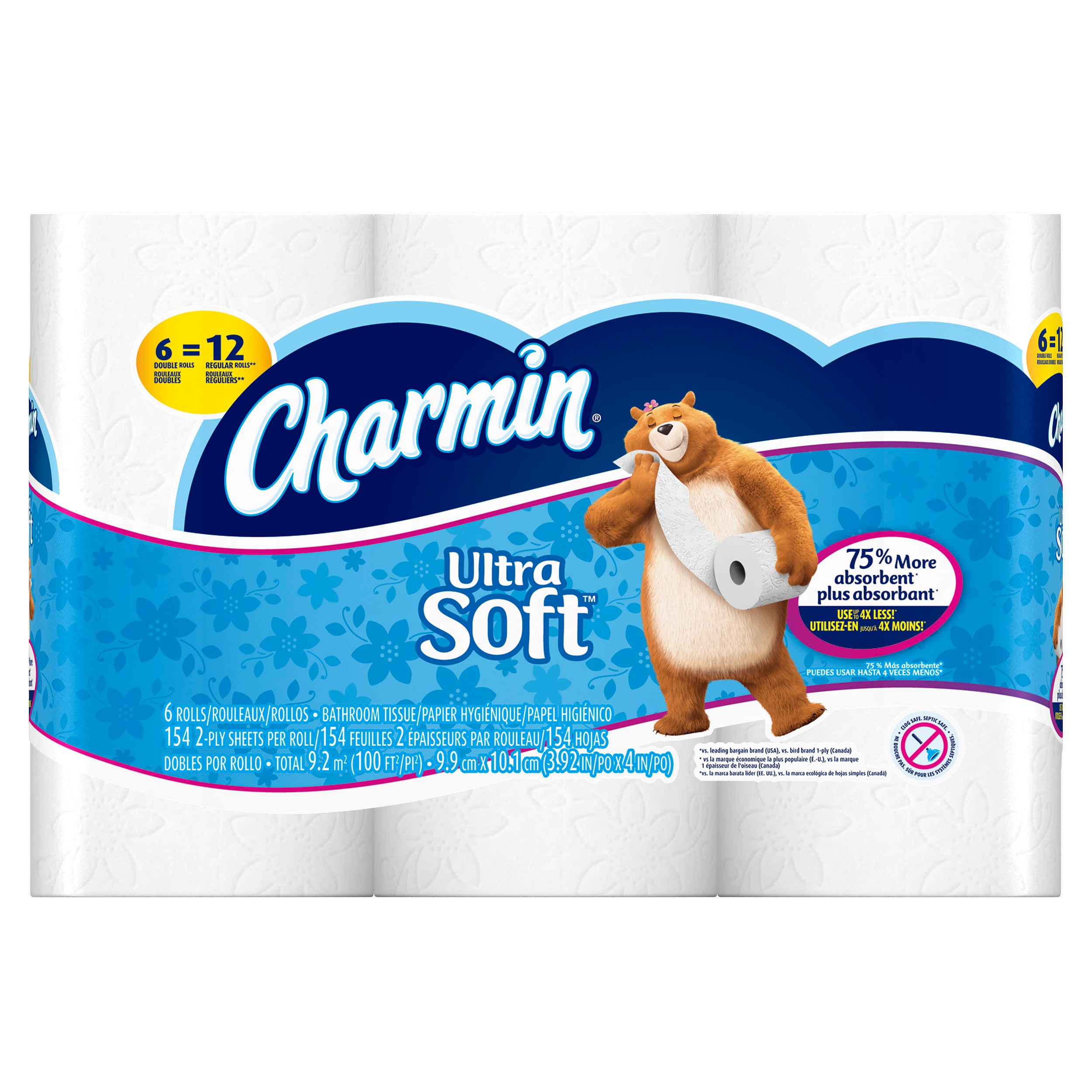 Charmin 6-Pack 2-ply Toilet Paper at Lowes.com