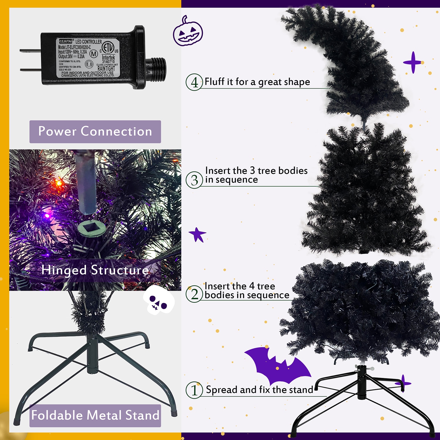 Bybafun YA0500024 Artificial-Christmas-Trees - View #14