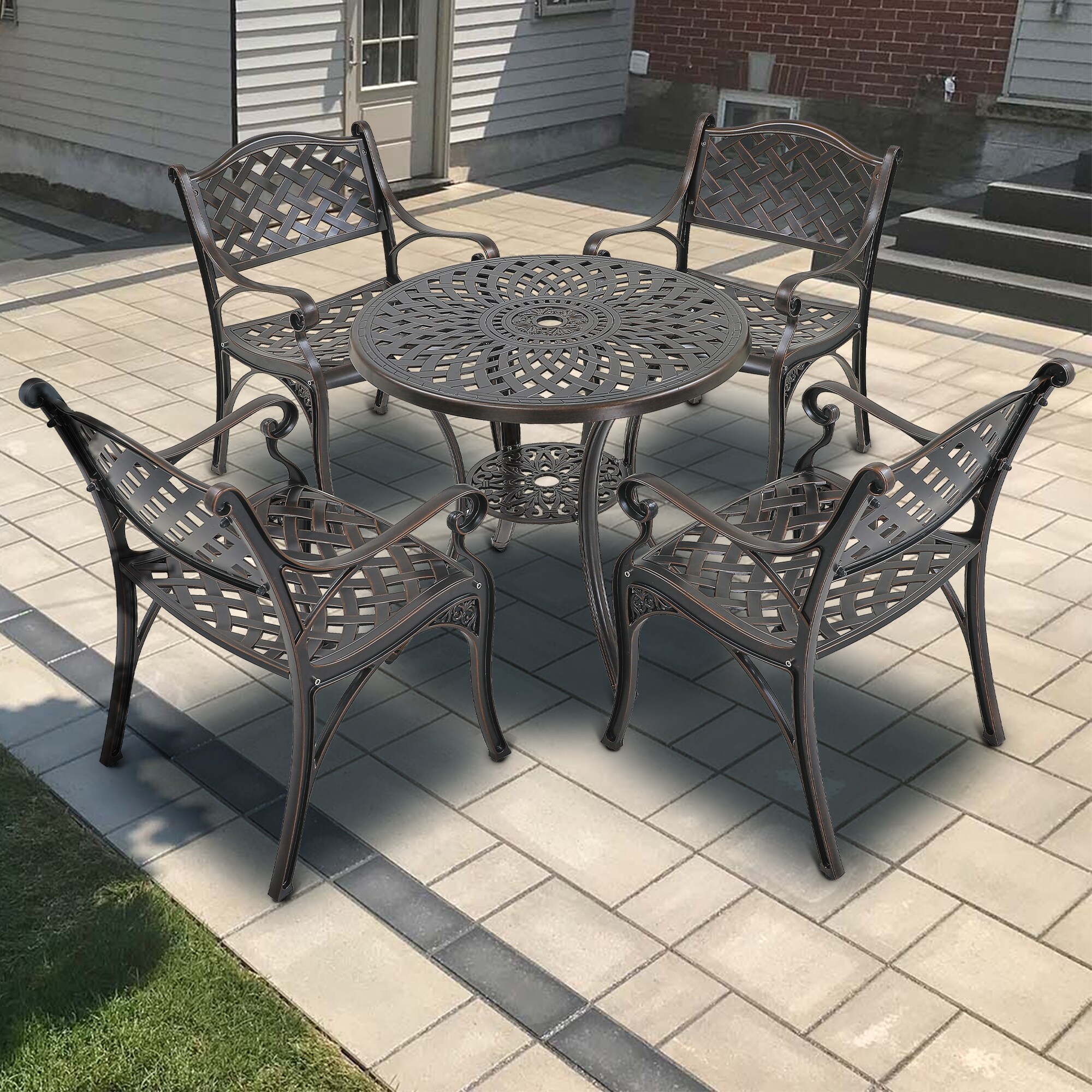 Mondawe MO6058T-BR Patio-Tables - View #3