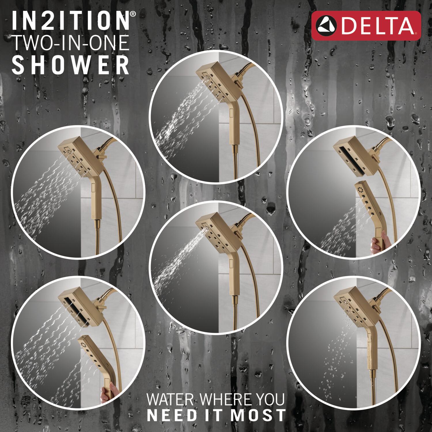 Delta 58473-CZ-PR25 Fixed-Showerhead - View #3