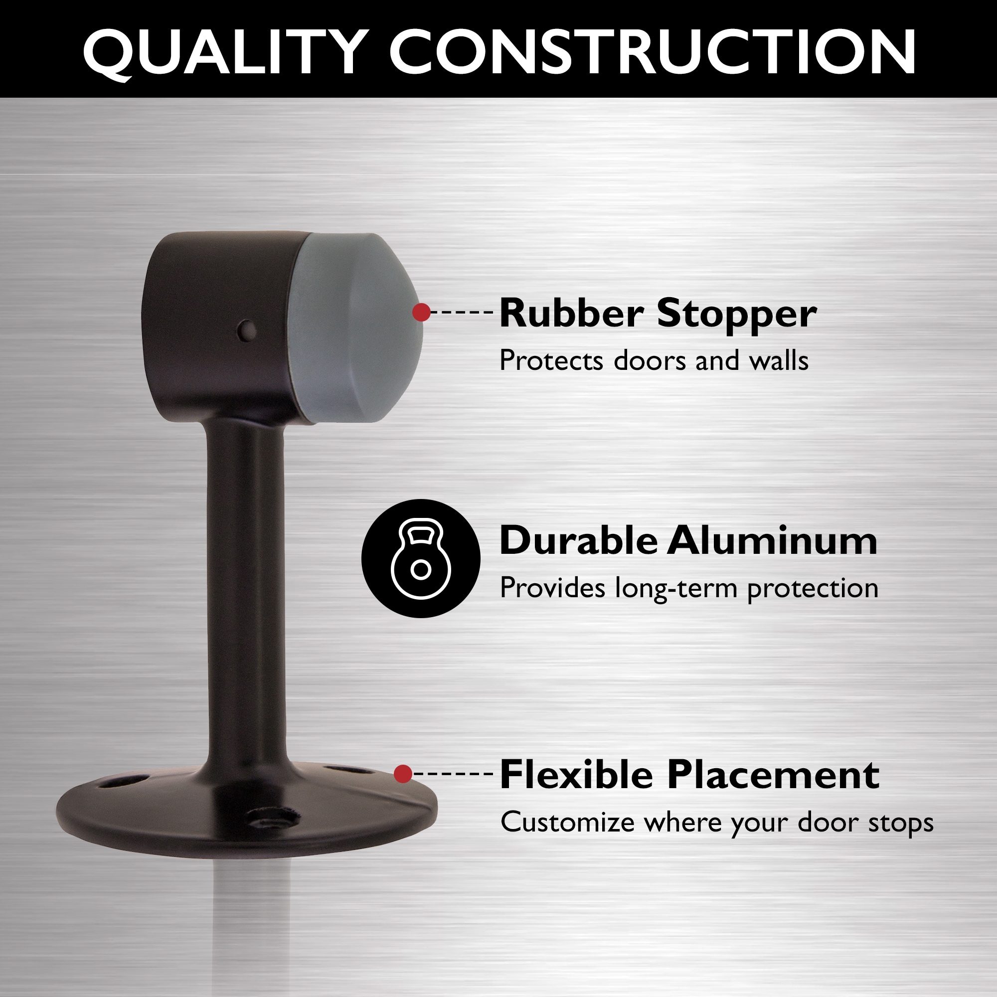 Design House 189290-ORB Door-Bumpers-Stops2 - View #8