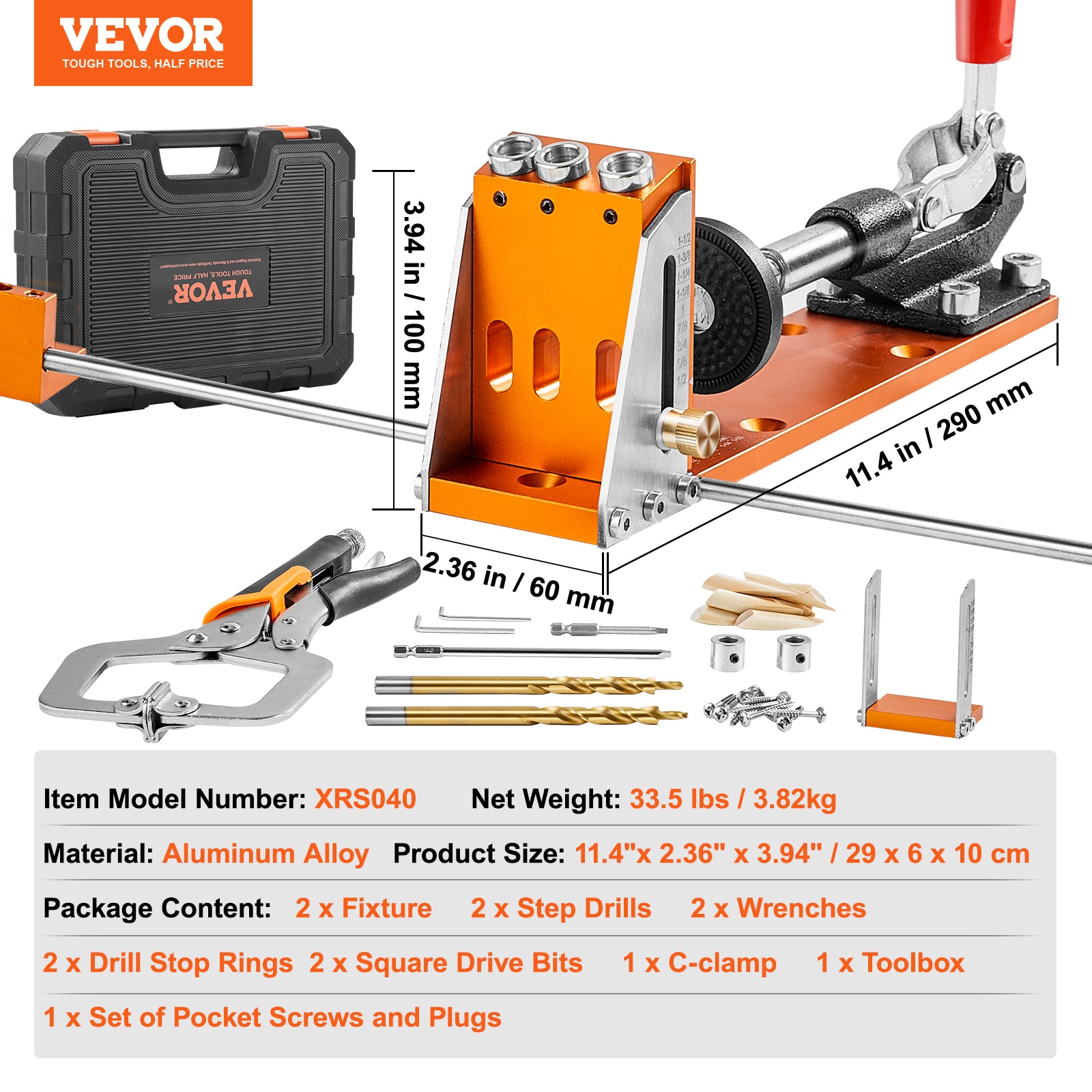 VEVOR TSXKKJPGDGJJQ2BJPV0 Woodworking-Tool-Accessories - View #8