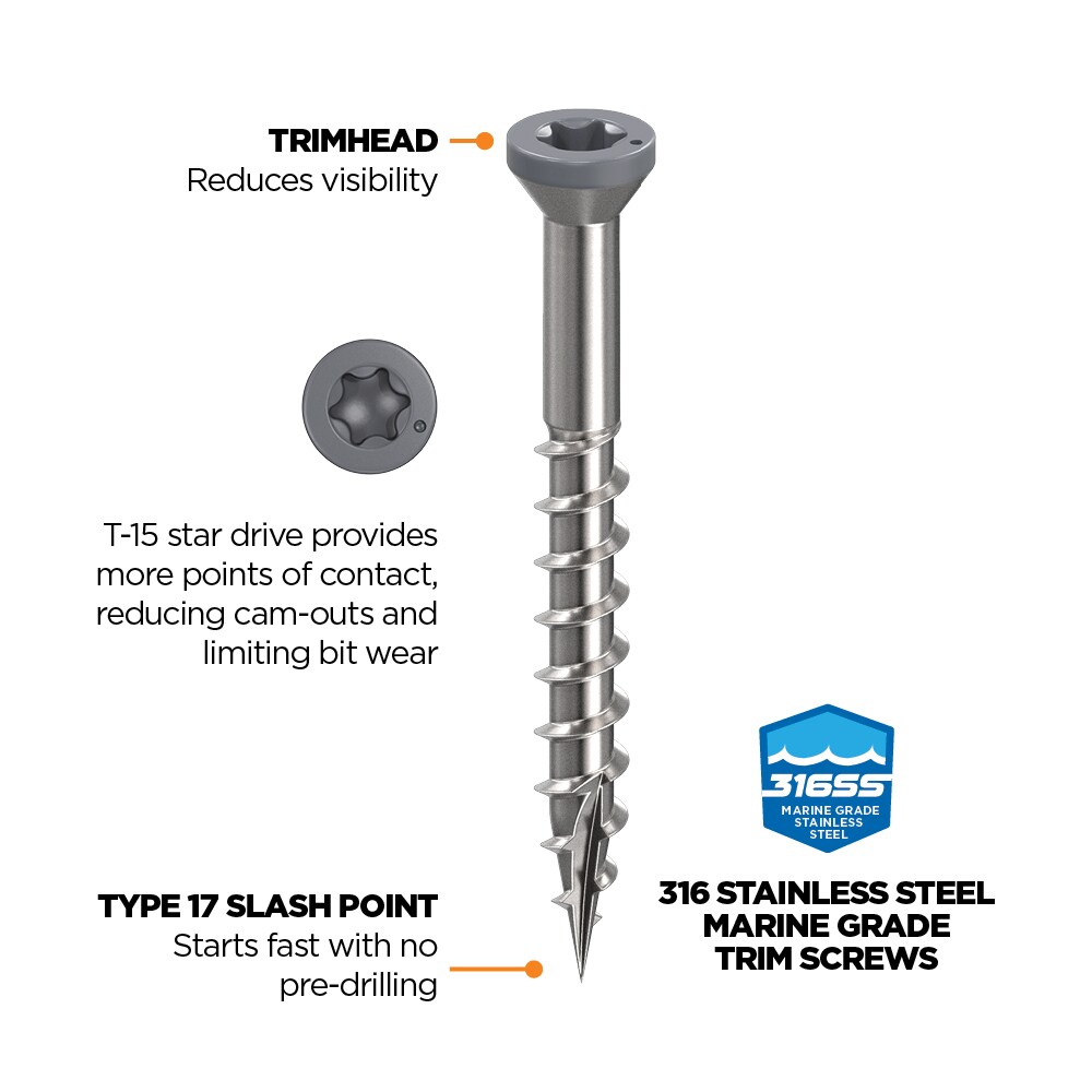 CAMO 0353000GS Deck-Screws - View #3