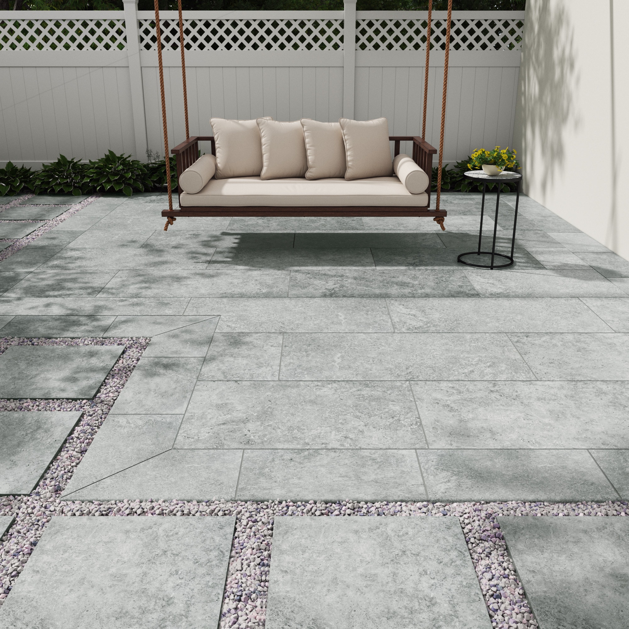 WonderLand LPAVNLUNSIL2448 Patio-Stone-Pavers - View #4