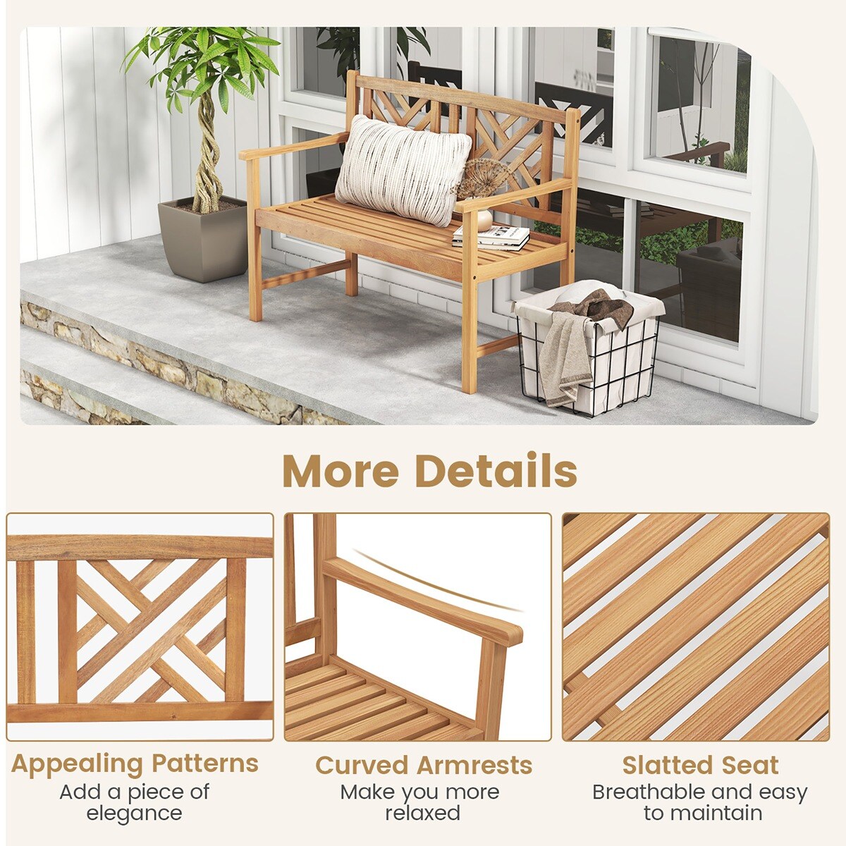Costway OP71194 benches - View #9