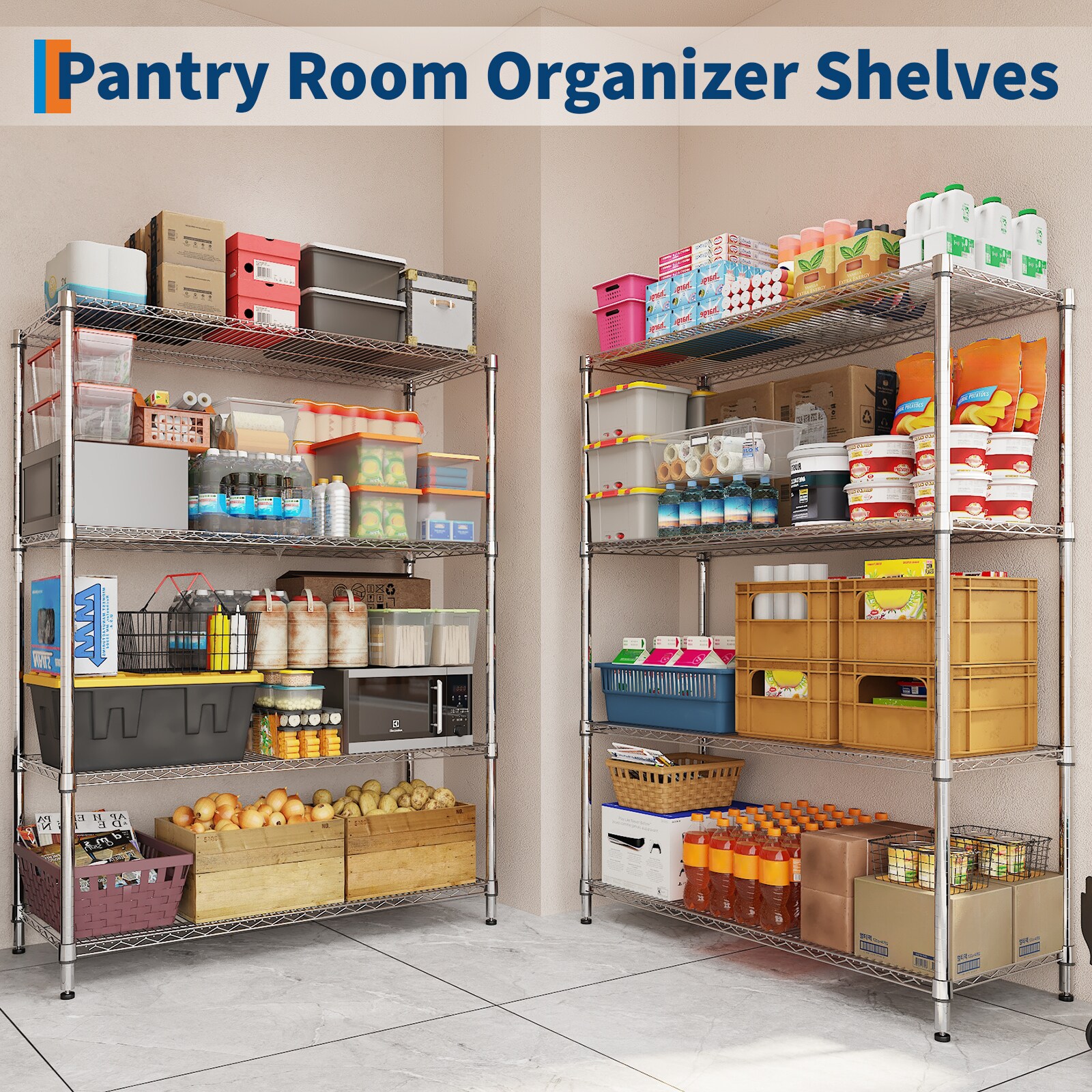 Garvee BZZ-60HY8EQJI-1K Free-Standing-Shelving - View #4