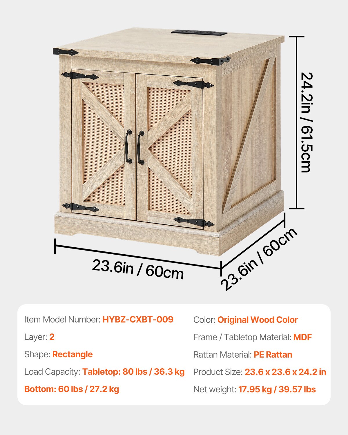 SVOPES SVOPESZFXKFZY09975V1 End-Tables - View #8
