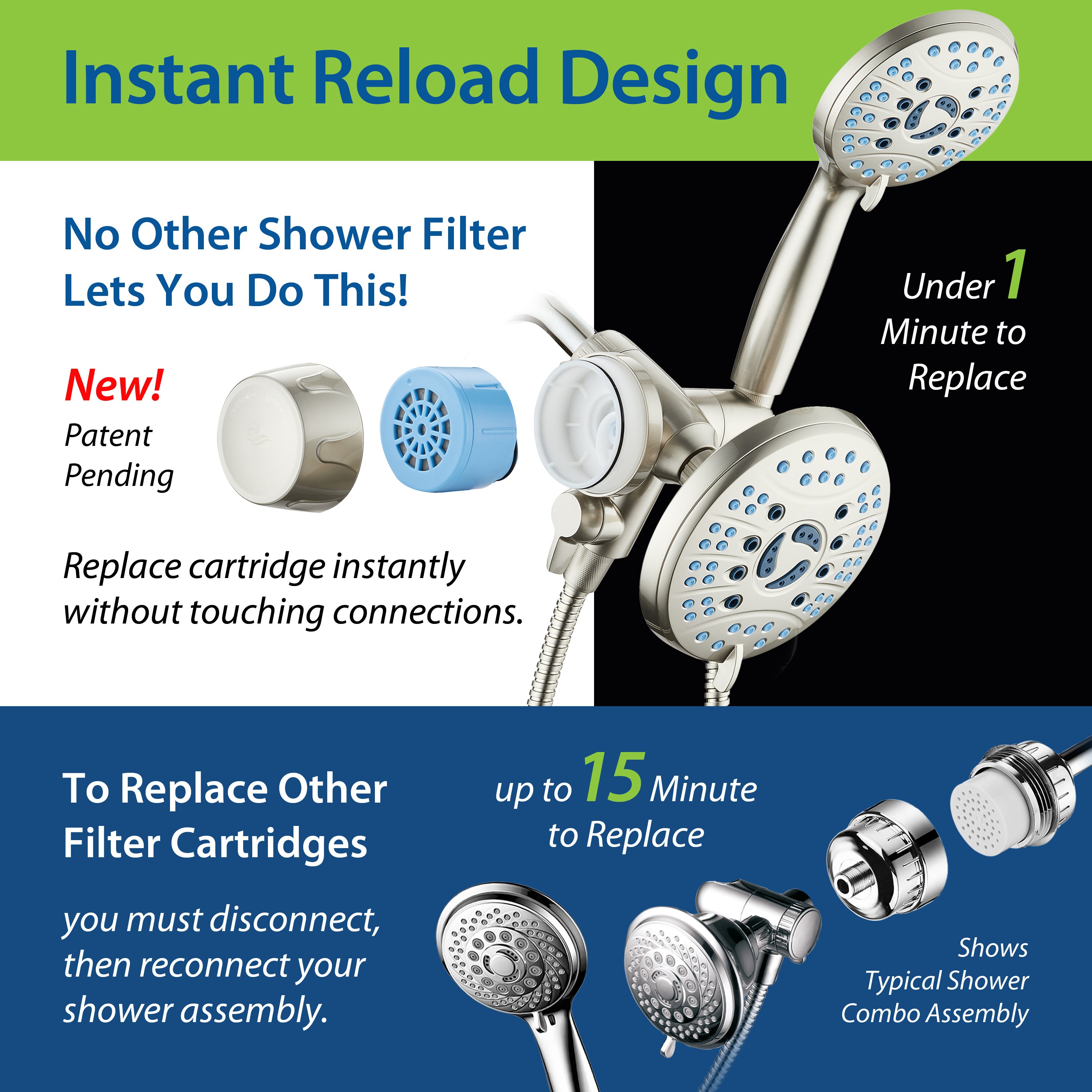 AquaCare 1330 Shower-Head-Filters - View #8