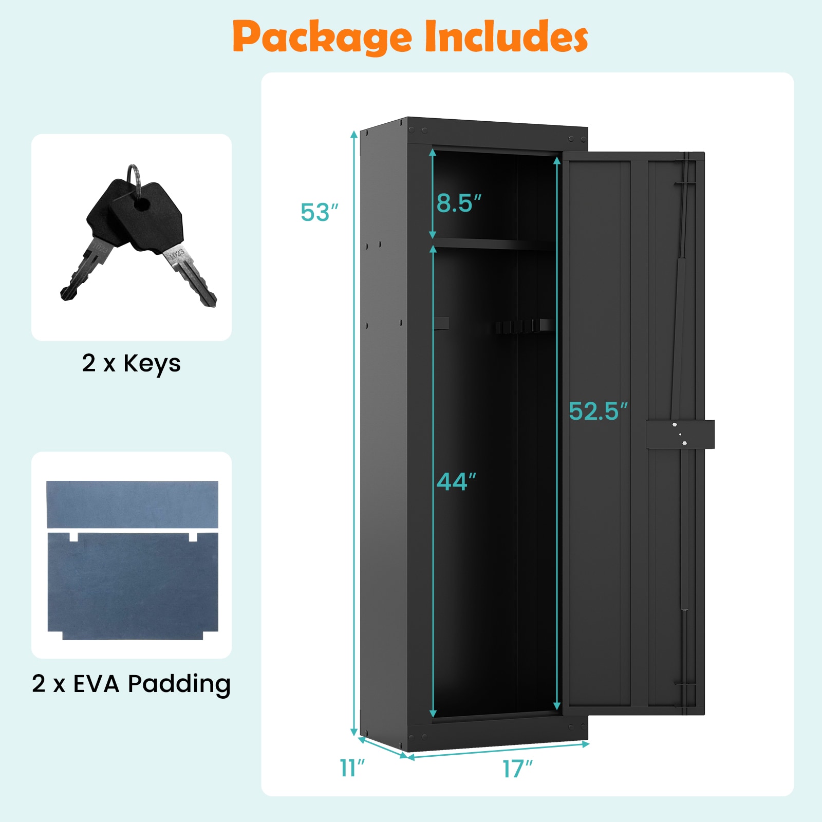 SUGIFT ZMLW014SUGHY1115 Gun-Safes - View #3