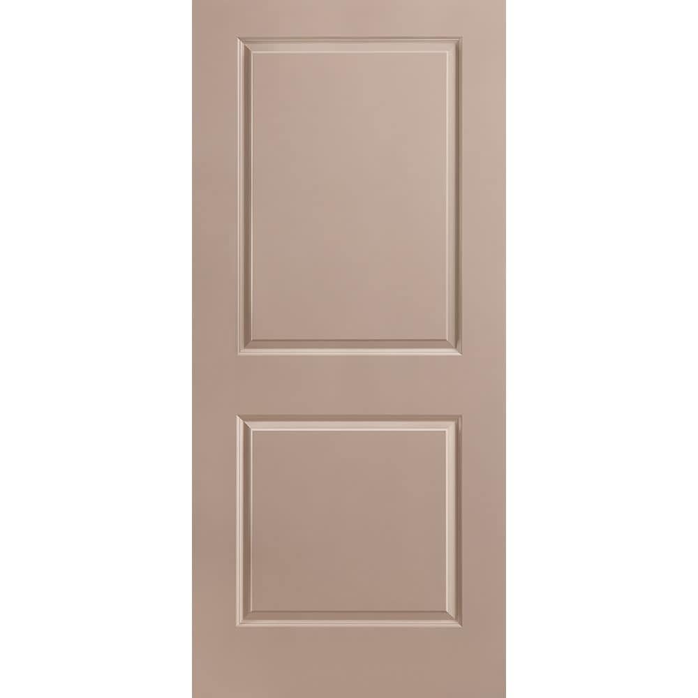 Masonite 1315997 Traditional 36-in x 80-in Sandpiper 2-panel square Smooth Solid core Prefinished Molded composite Slab Door