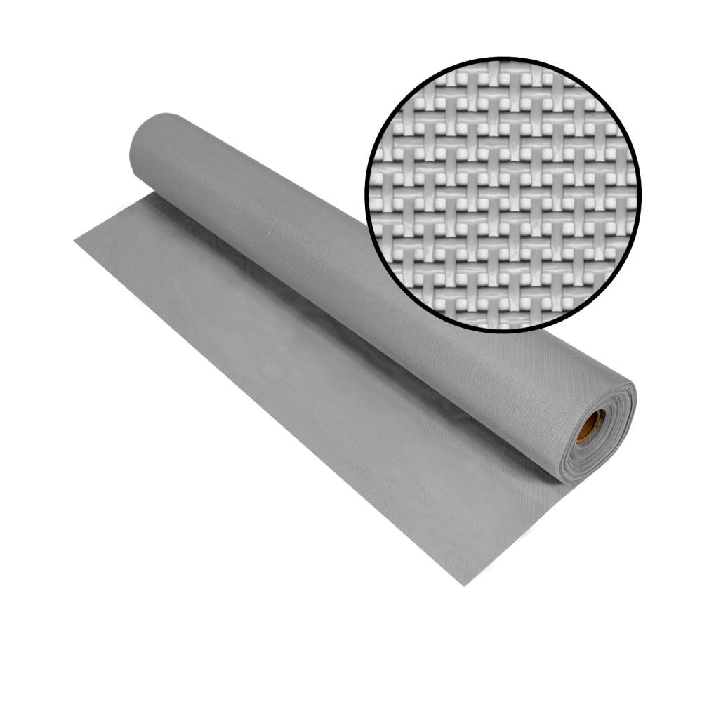 Phifer 3004026 SunTex174 80 5-ft x 100-ft Gray Polyester Screen mesh