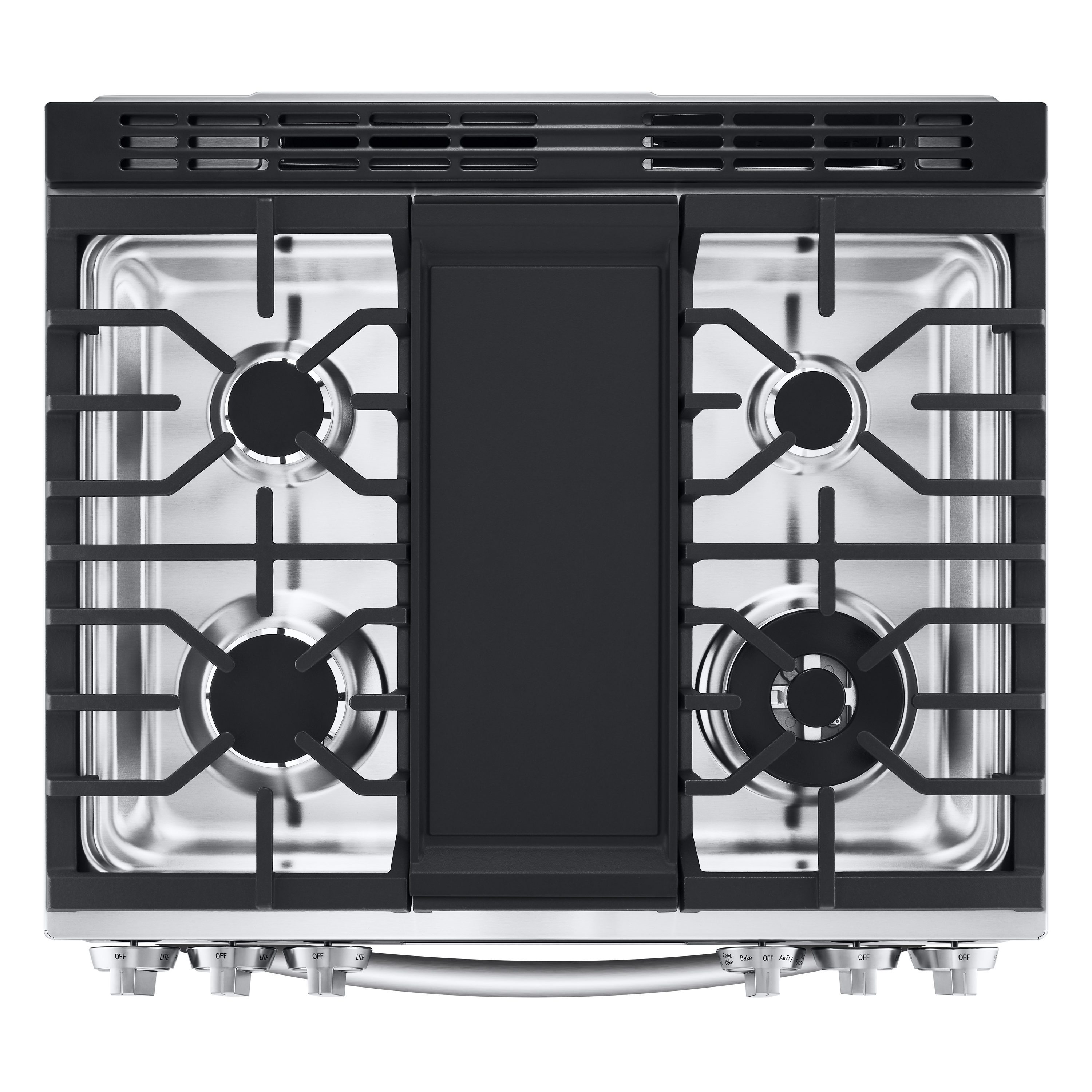 LG LDG3036BD 30 Inch Freestanding Gas Range with Convection, IntuiTouch  Controls, EasyClean, 6 cu. ft. Total Oven Capacity, 5 Sealed Burners,  Broil, Proof, Warm and Griddle