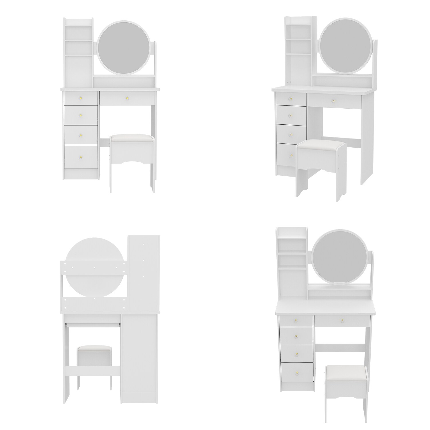 FUFU&GAGA LJY-WFJWL0095-01 Bedroom-Vanities - View #10