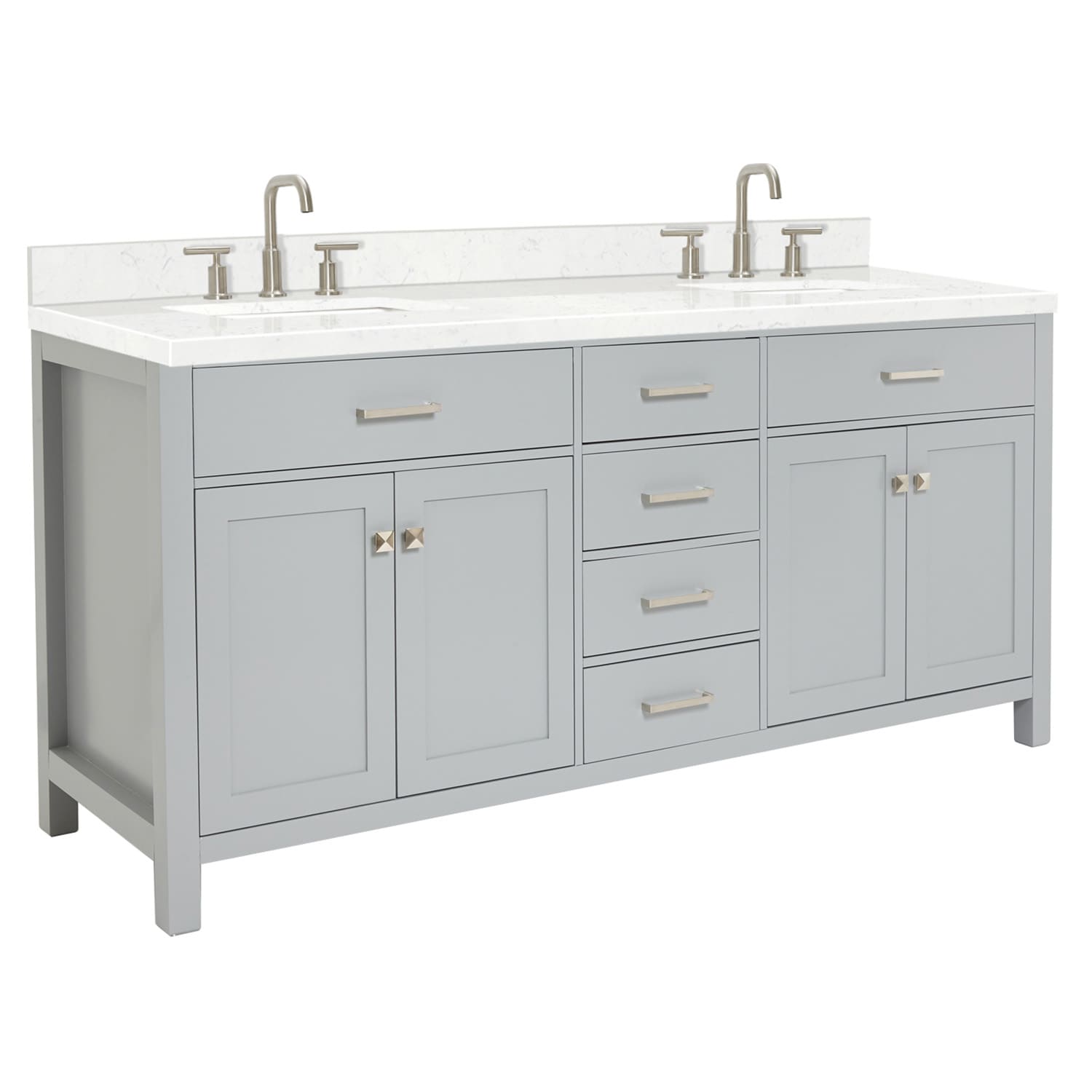 ARIEL H072DCQRVOGRY Bath-Vanity-Combo - View #8