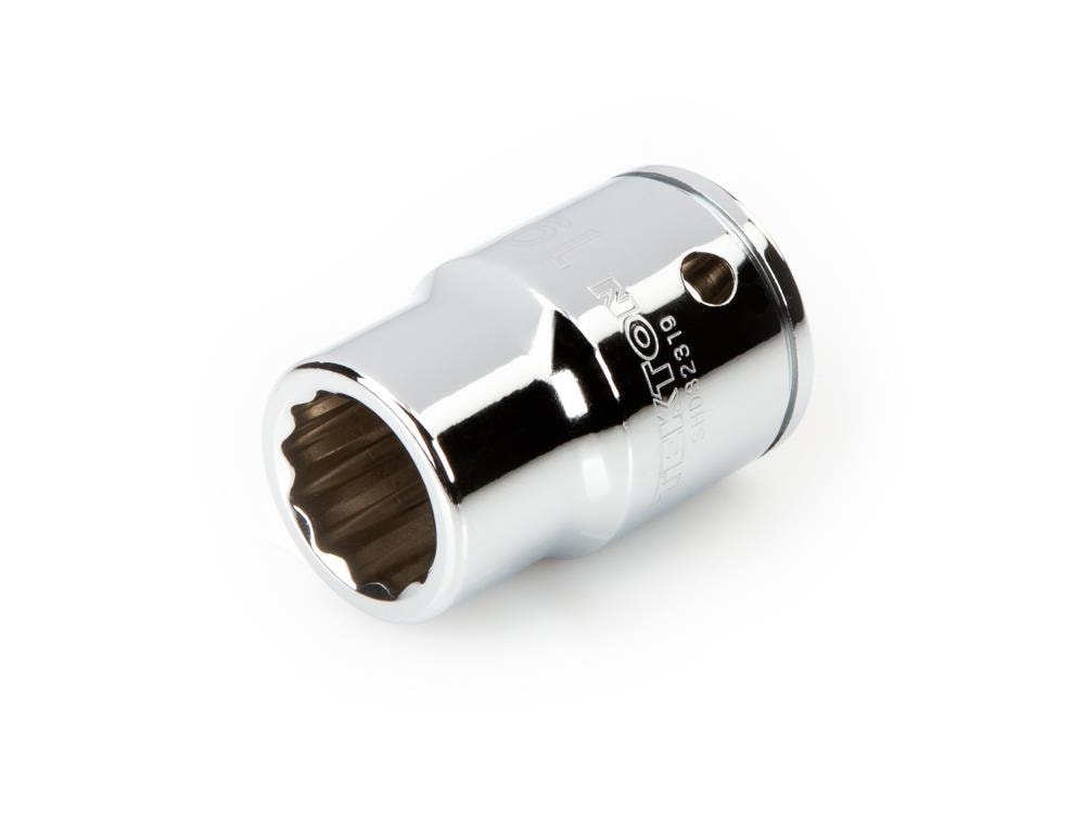 TEKTON SHD32319 3/4-in Drive Metric 19mm Shallow Socket