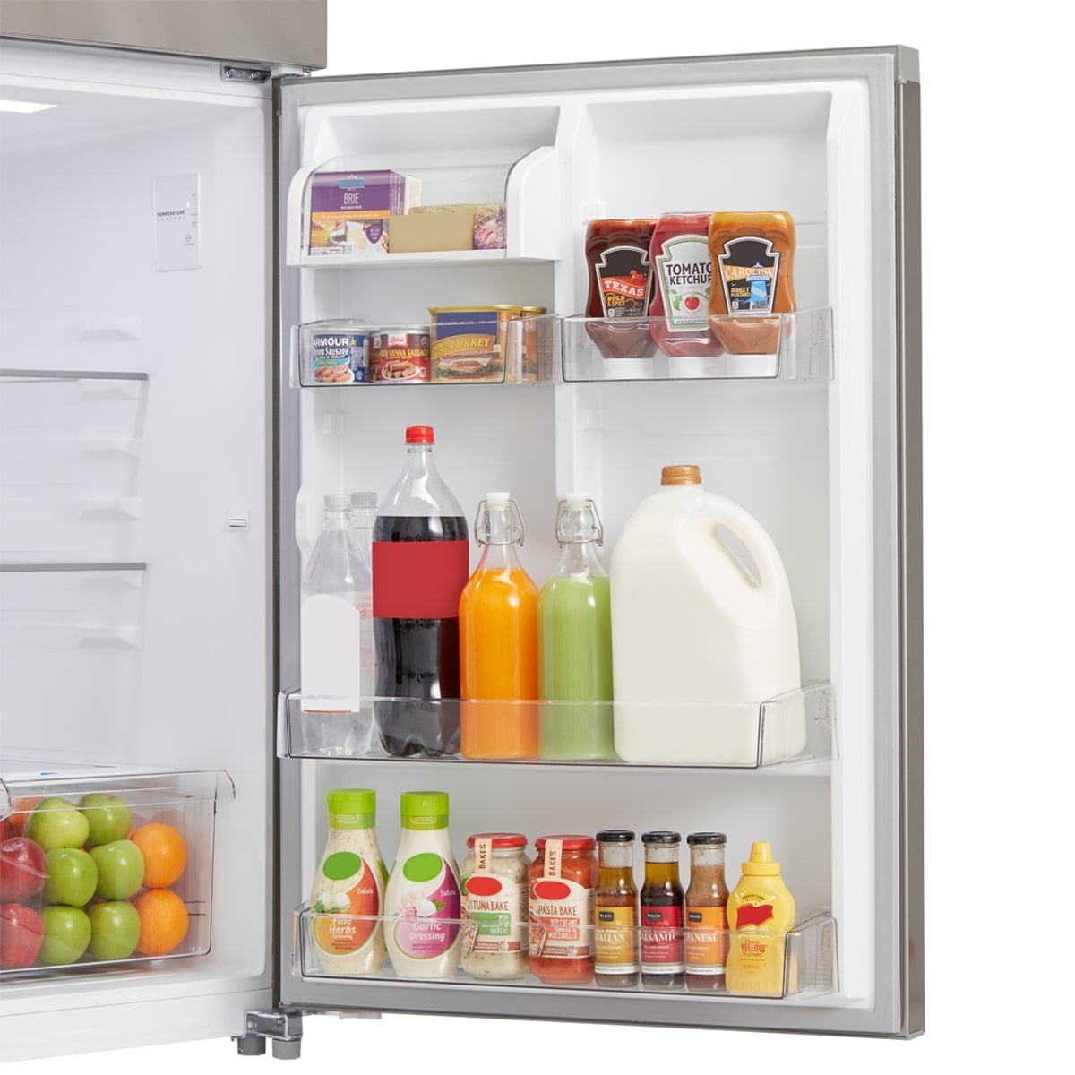 Réfrigérateur Midea de 18 pi3 à congélateur supérieur - MRT18S4AWW