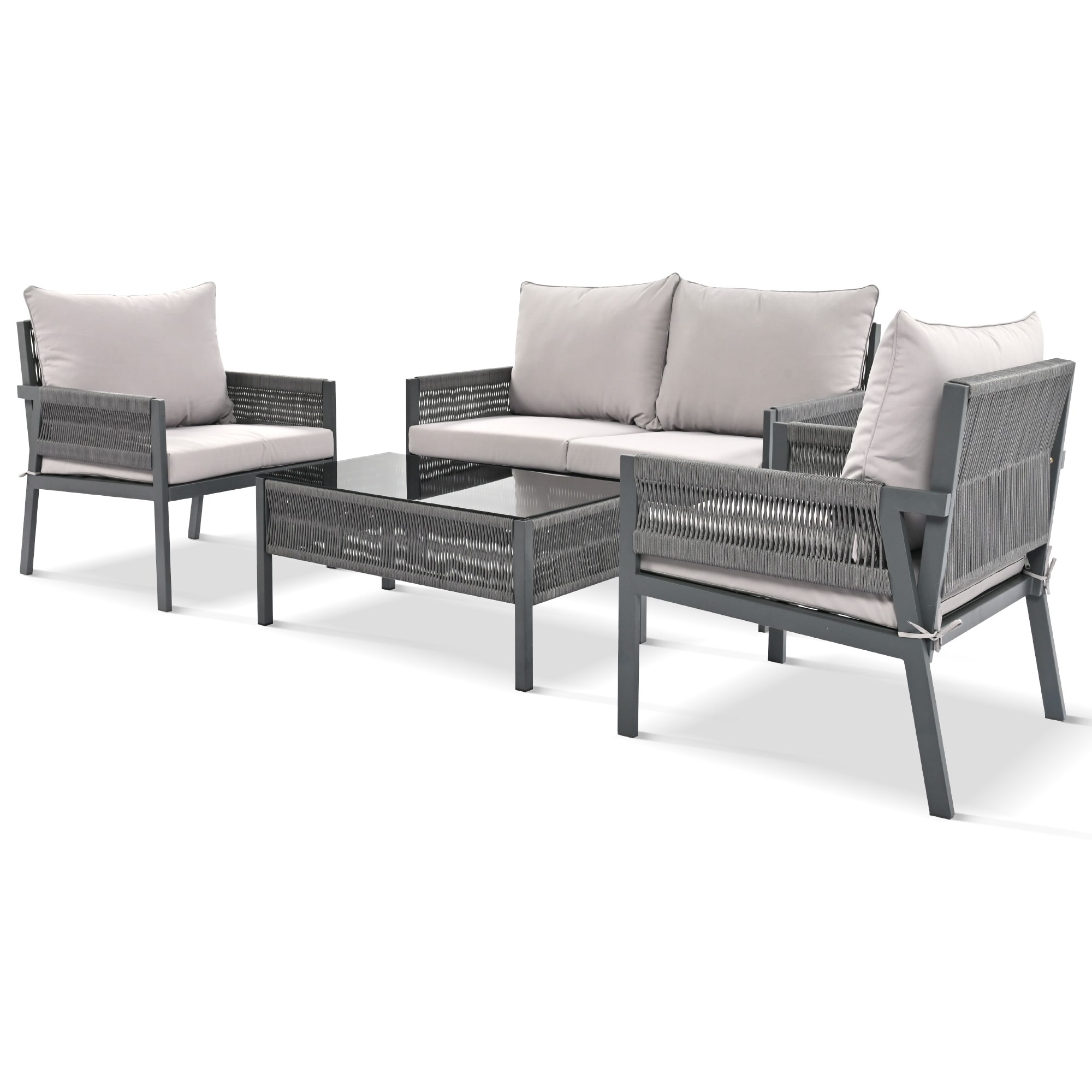 Nestfair HPKK003G Patio-Conversation-Sets - View #5
