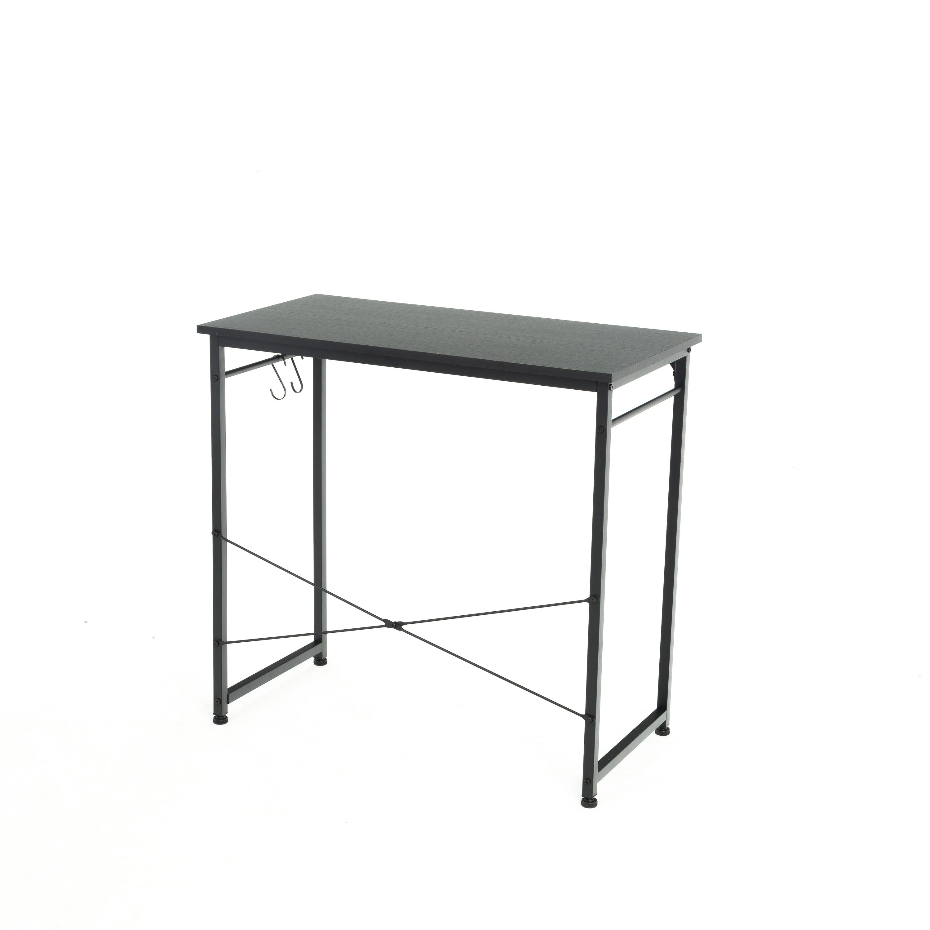 GZMR ORTM-8684-LC Computer Desk 32-in Black Modern/Contemporary Writing Desk