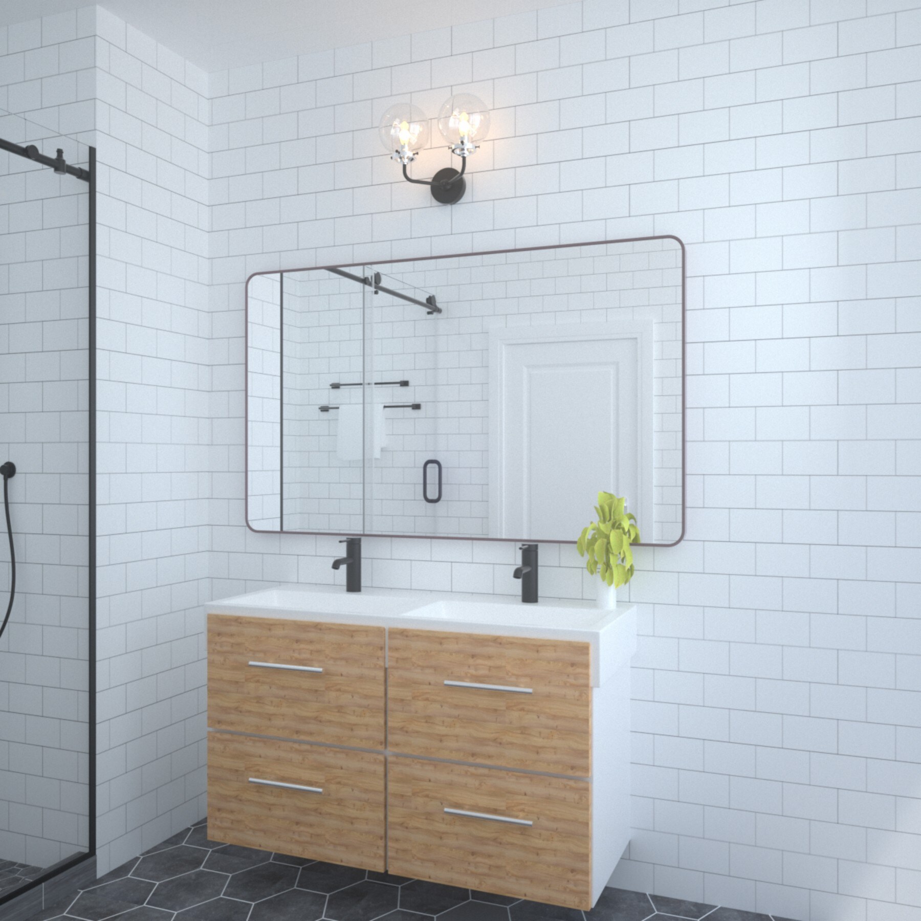 ToolCat SF1-25-YT Framed-Bath-Mirrors - View #9