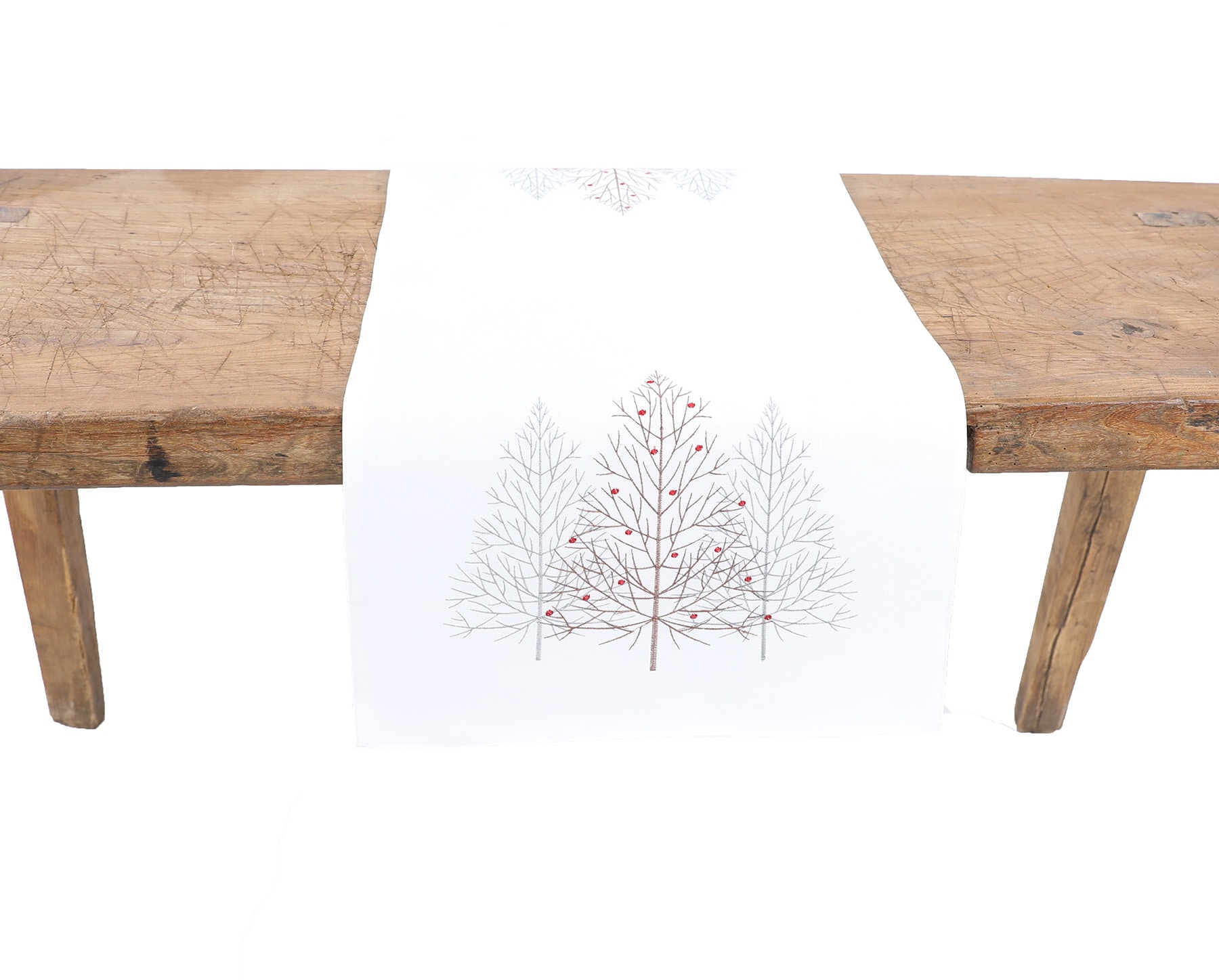XIA Home Fashions XD198031590WT 90-Inches Tabletop Decoration Christmas tree(s) Christmas Decor