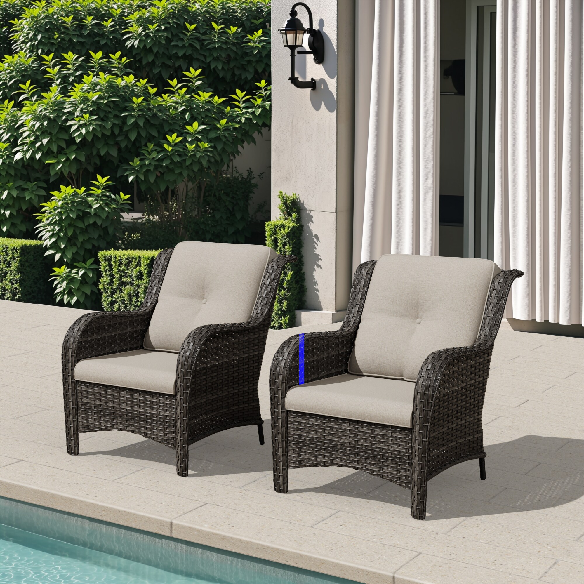 Gardenbee HGL-M08-BGE Patio-Chairs - View #6