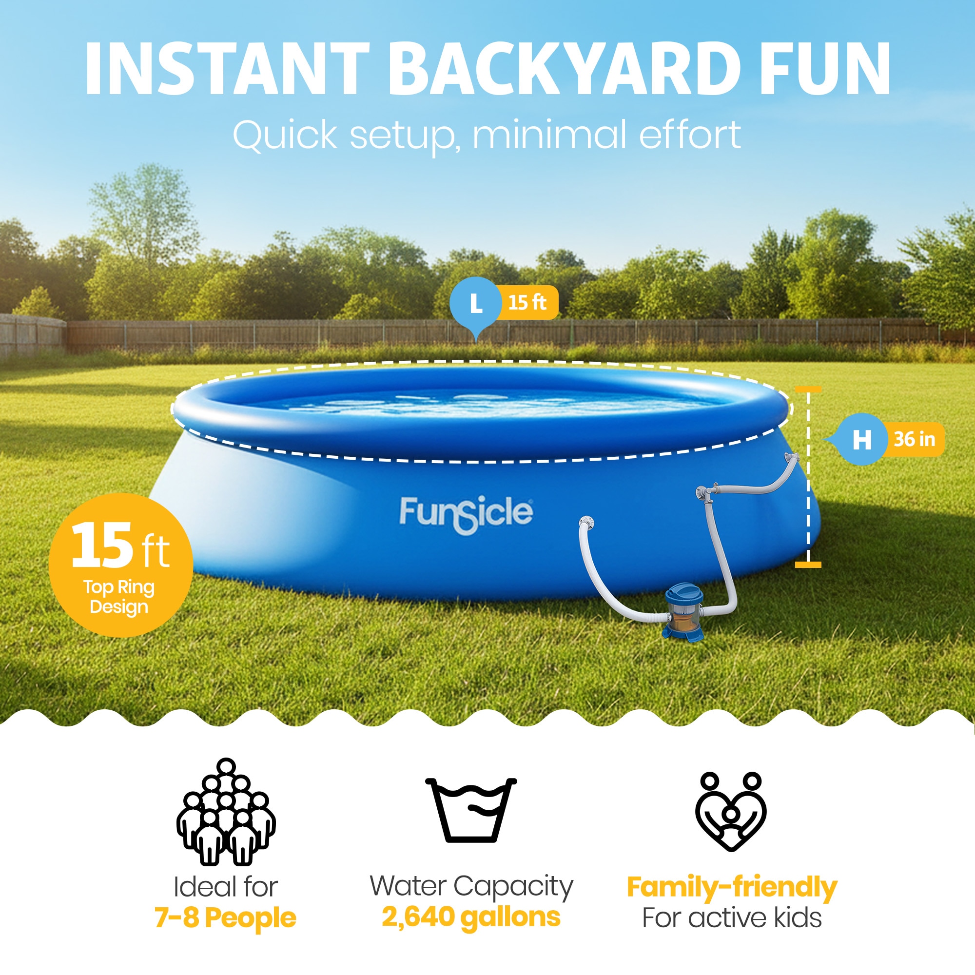 Funsicle F1001536A Above-Ground-Pools - View #2