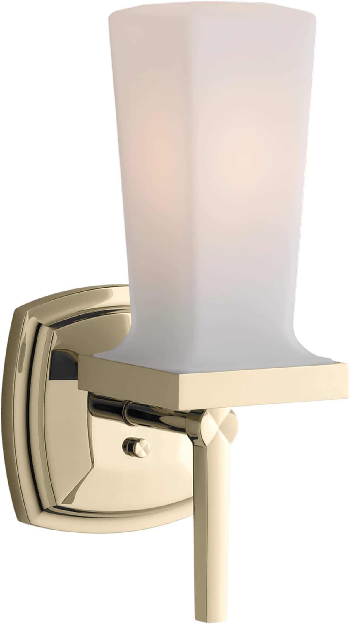 KOHLER 16268-AFL Margaux 4.81-in W 1 -Light Gold Wall Sconce