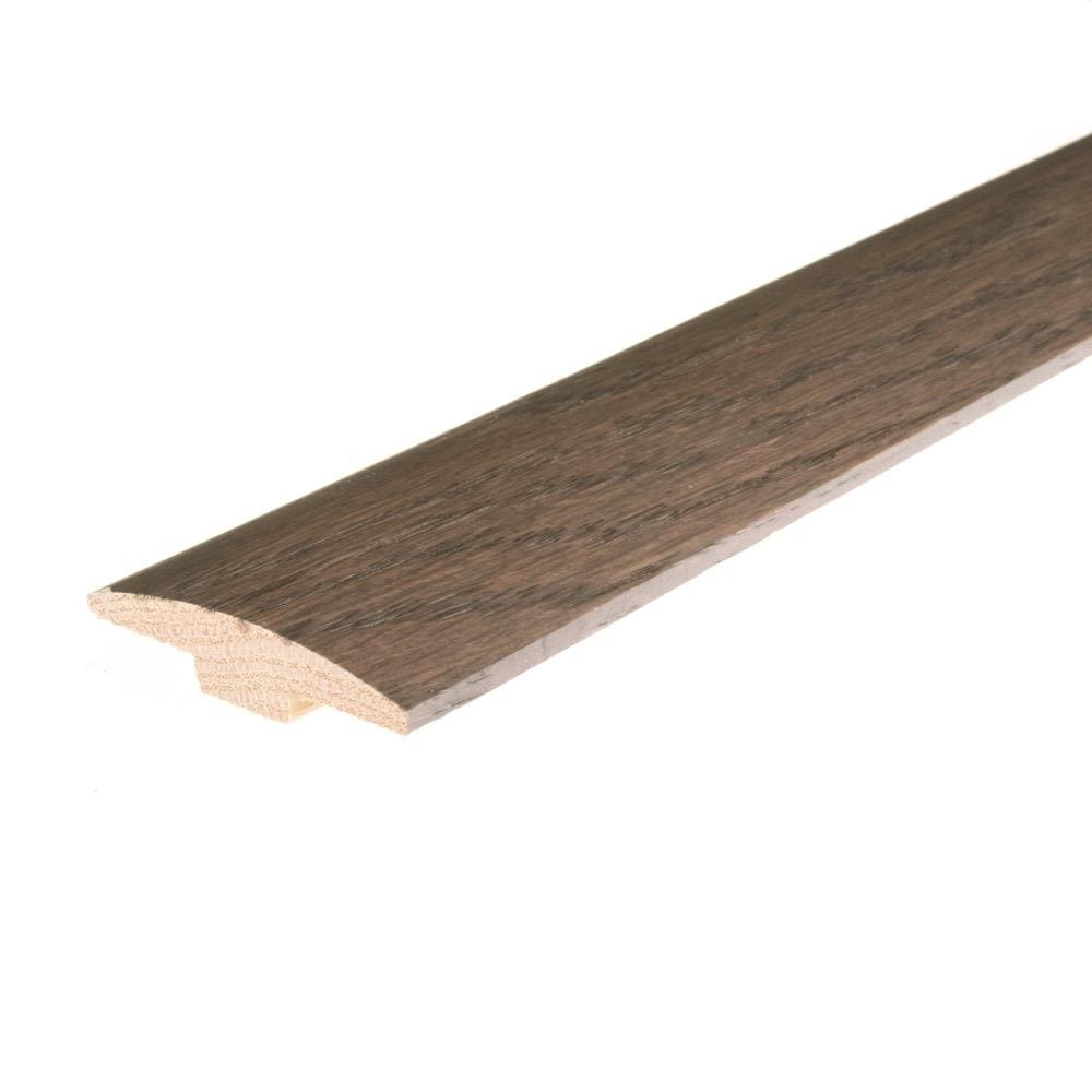 Flexco 778822 T-moulding Shale 0.46-in T x 2-in W x 78-in L Solid wood T-moulding