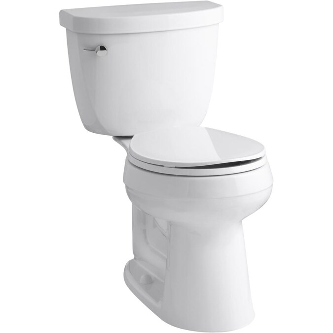 Kohler Cimarron White Round Comfort, Comfort Height Toilet Round Bowl