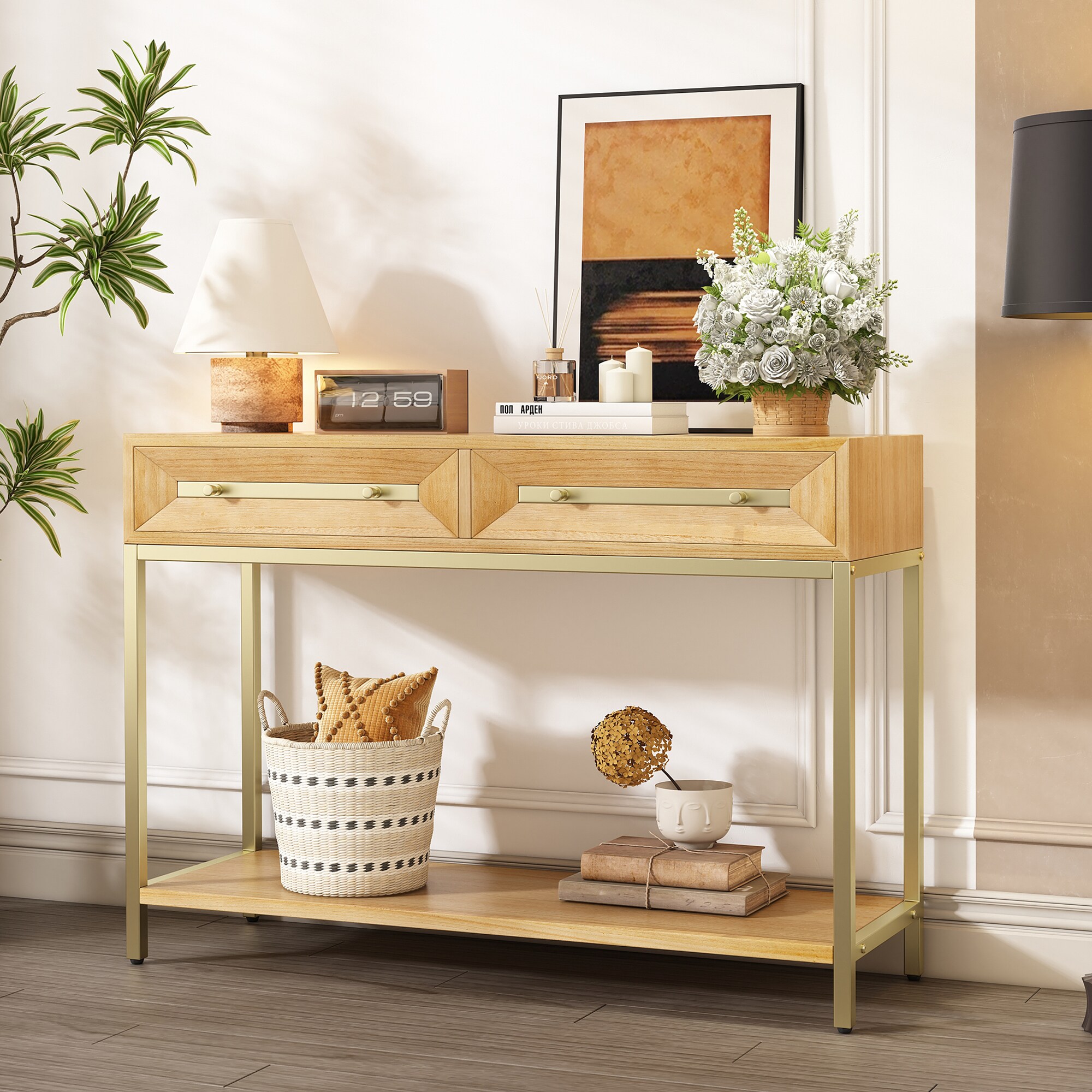 FurniFusion SF-R-7910N Console-Sofa-Tables - View #3