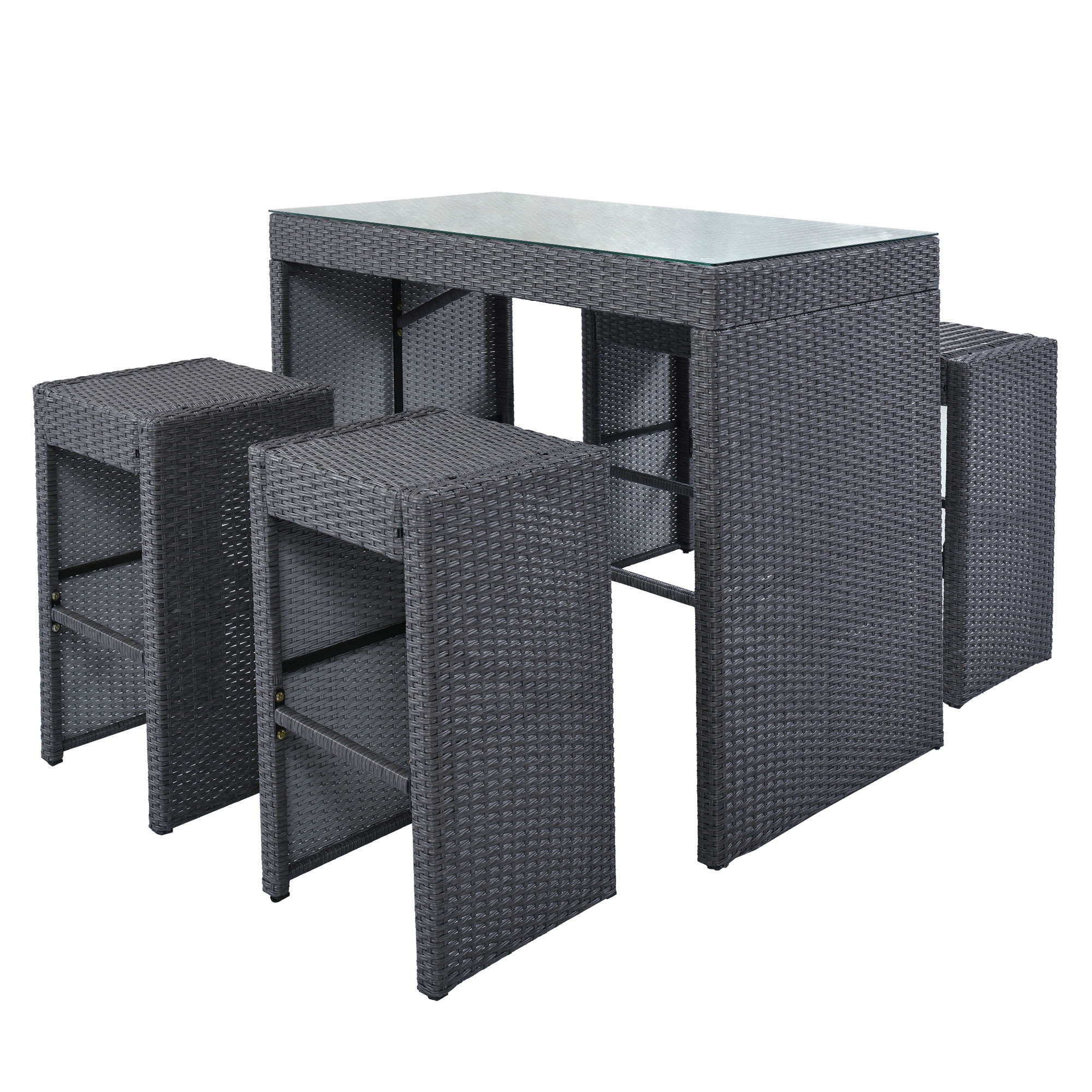 Forclover HYFL-686GR Patio-Conversation-Sets - View #5